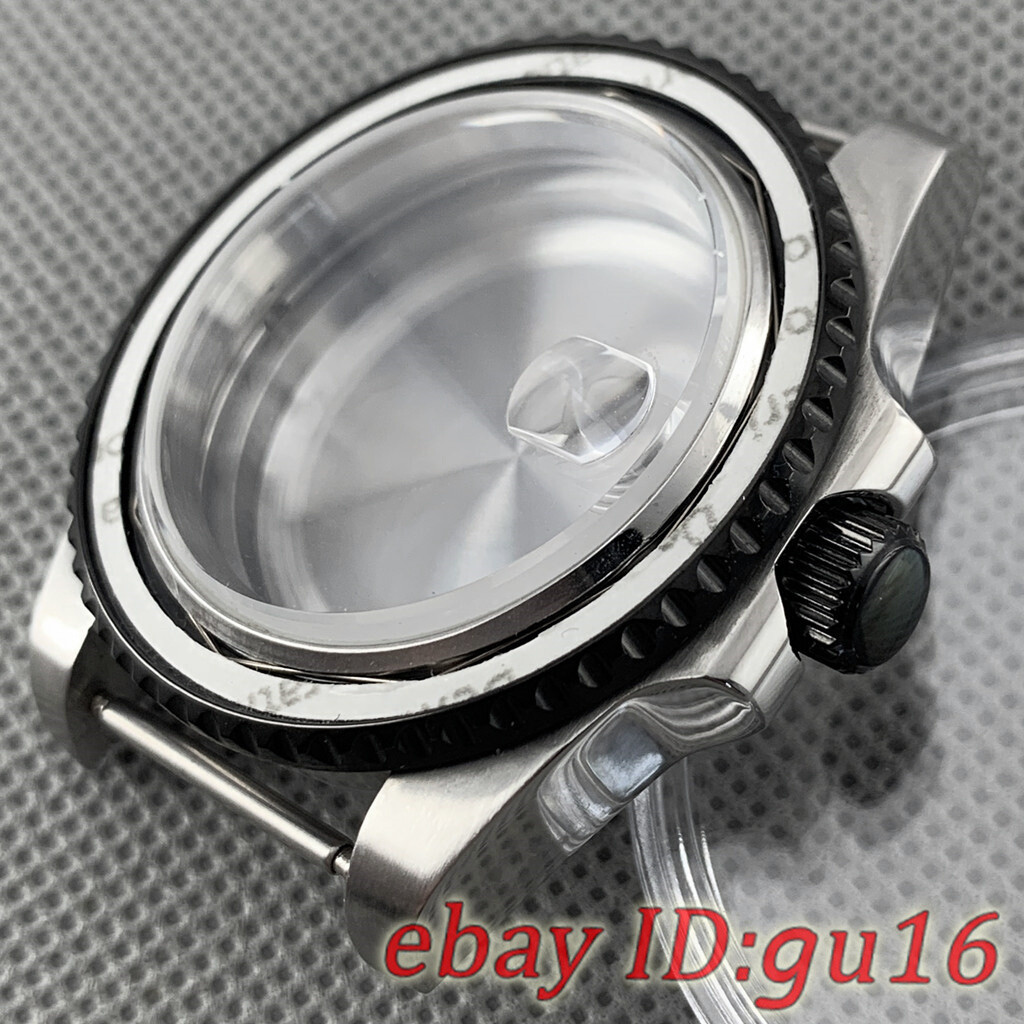 40mm Watch Case Fit NH35 NH36 Miyota 8215 821A 8205 ETA 2824/2836 Sapphire Glass