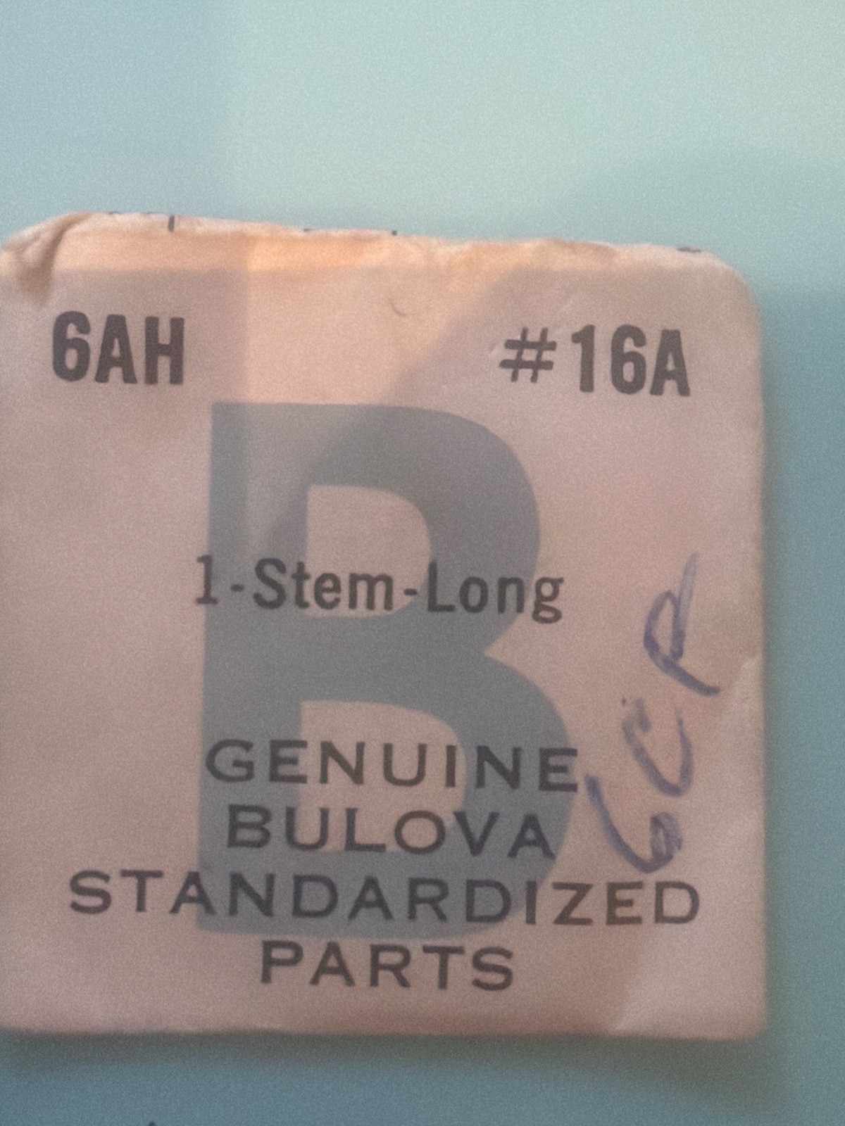 Bulova #16A #16B #16C # 16W – Winding Stem Various Calibers Factory Sealed – NOS