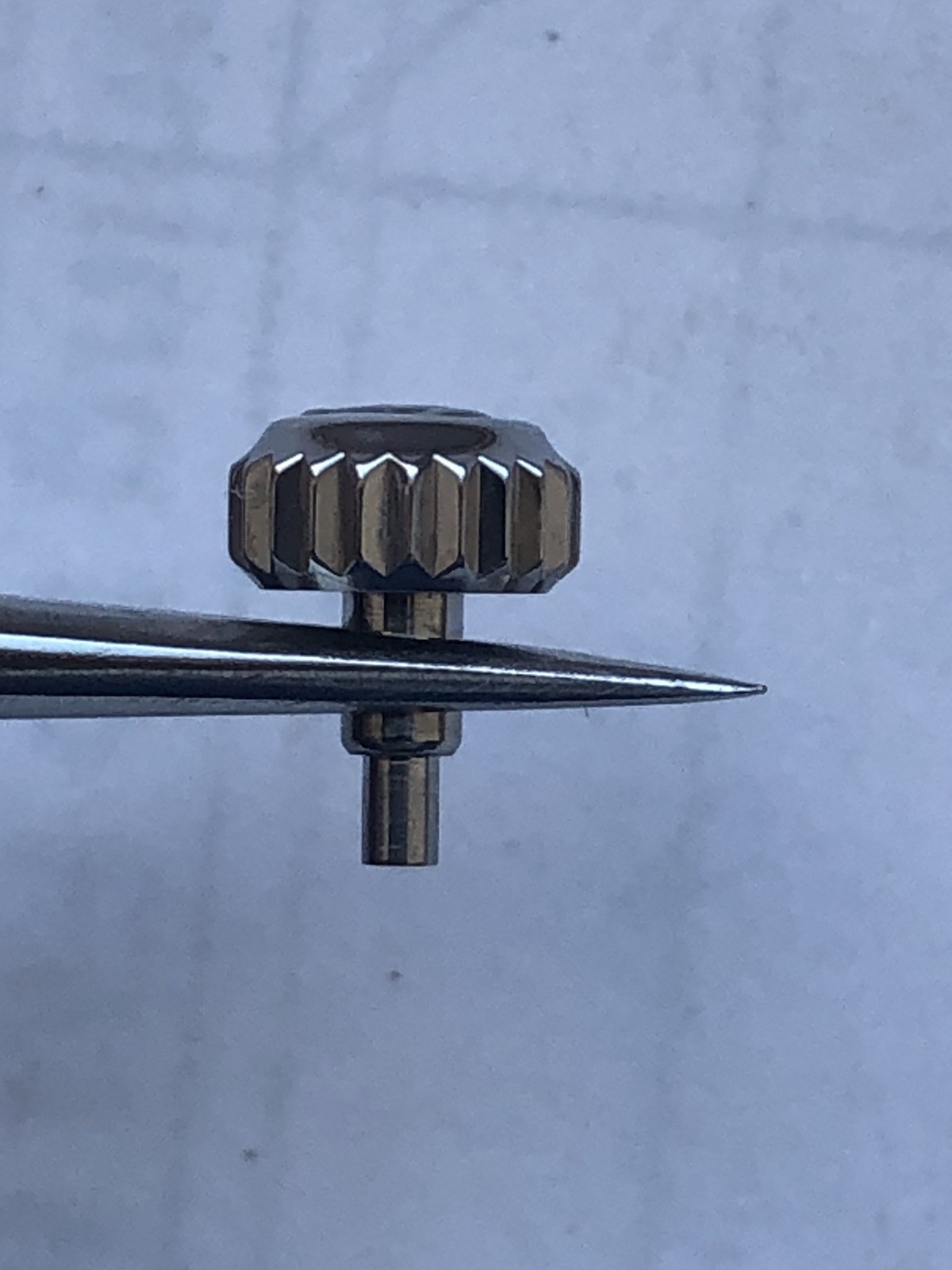 Genuine Rolex Datejust 2135/2235 Steel Watch Crown 24-531-0 ref 67180,67194 Etc.