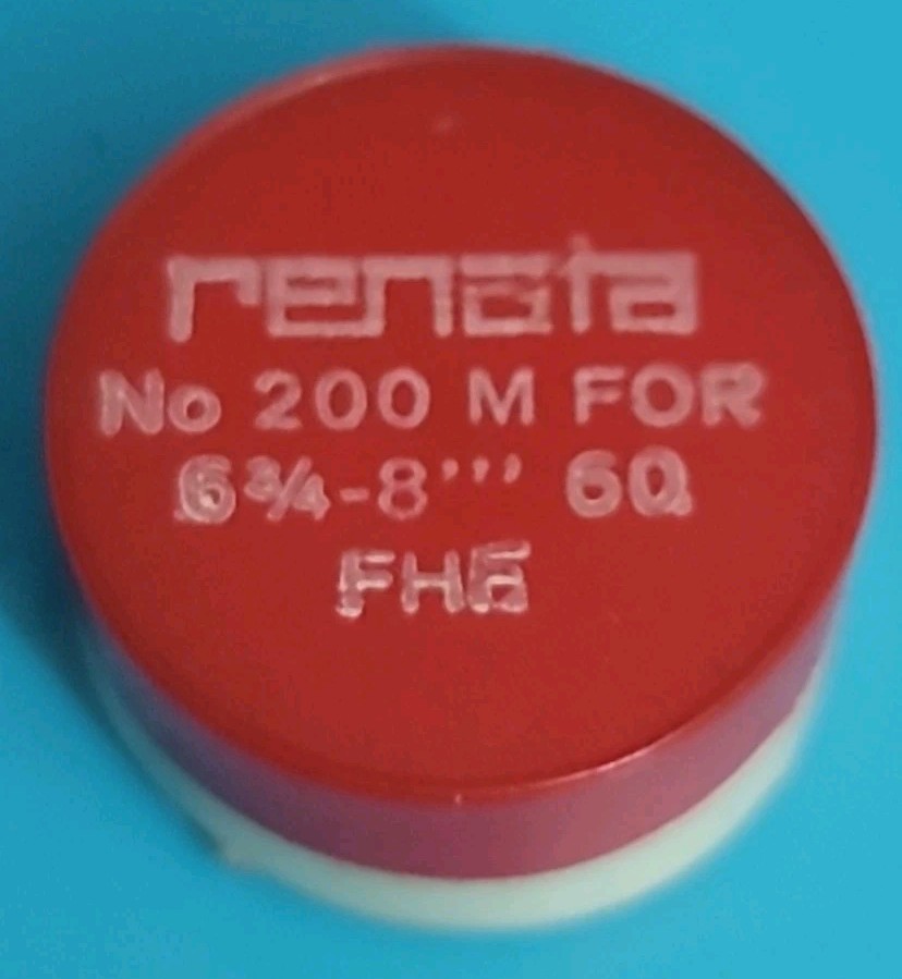 SB2: Renata 200M Balance Complete for 6¾-8”’ 60 FHF NOS Swiss Watch Part
