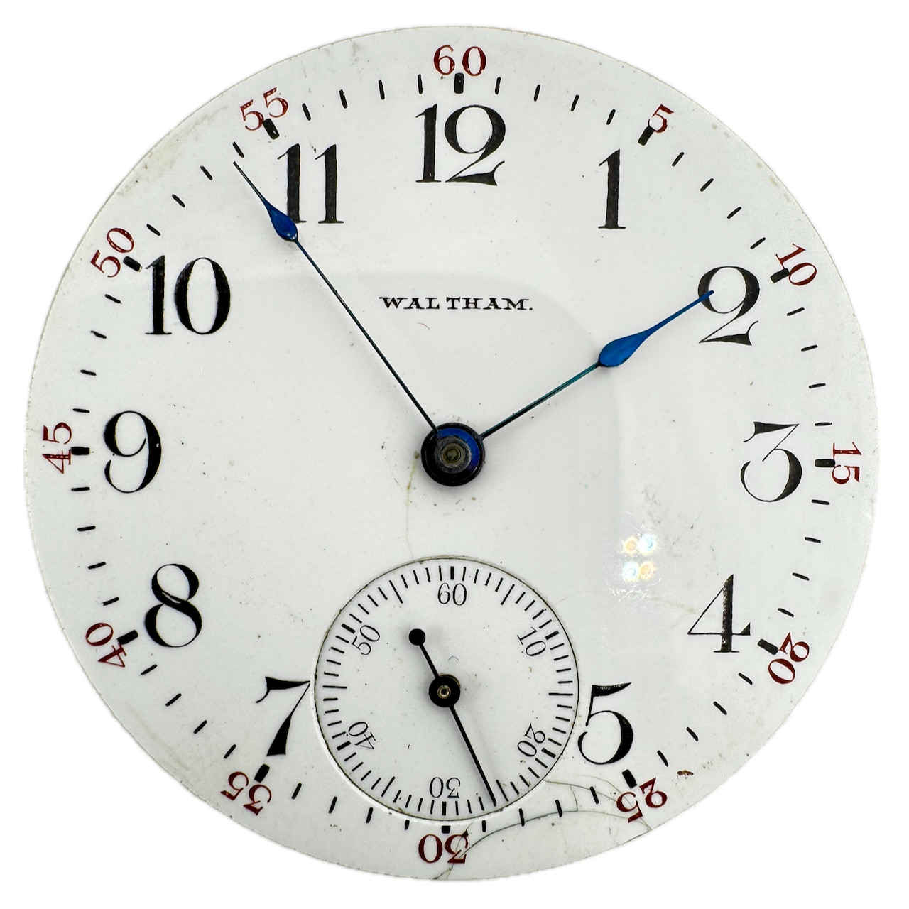 Antique 16s 1903 Waltham Mechanical Hunter Pocket Watch Movement Riverside USA