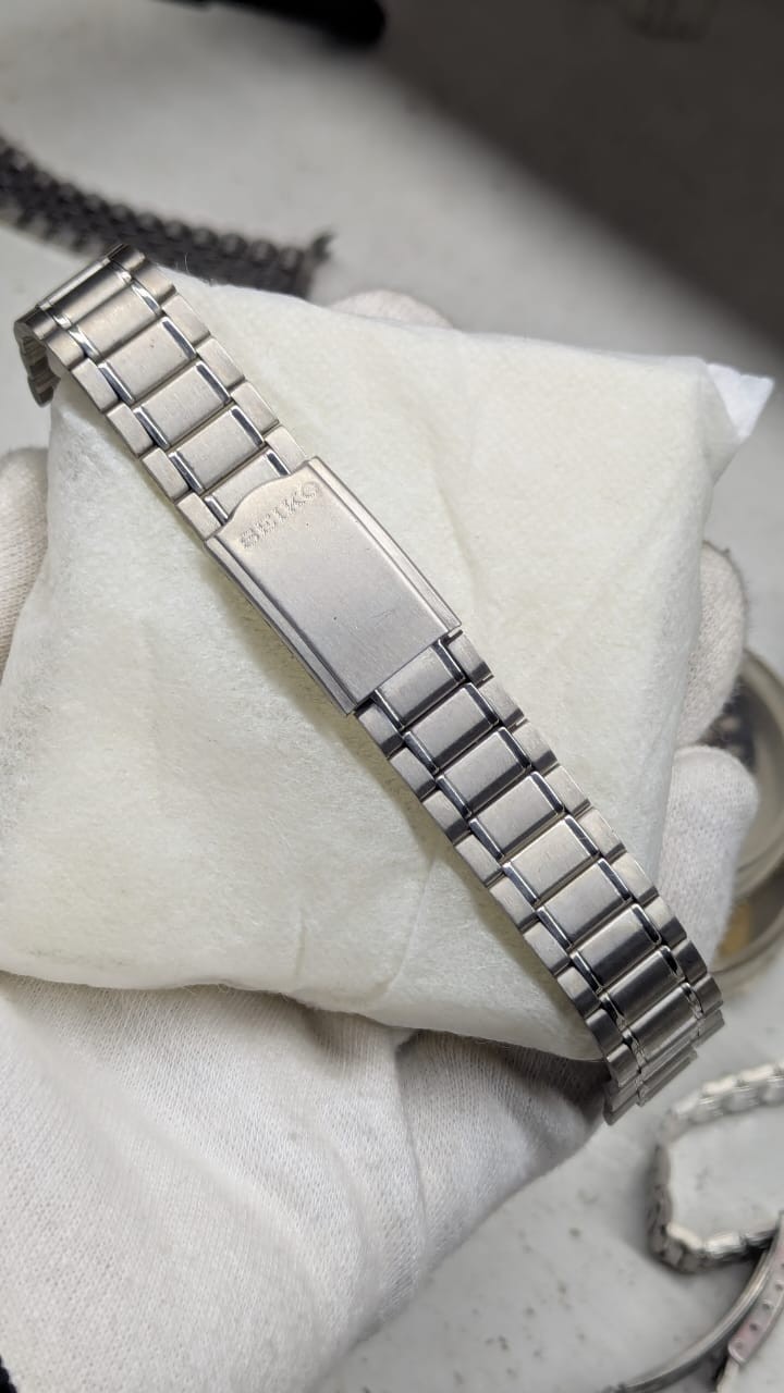 For Seiko 5 Watch Bracelet Replacement Stainless Steel Strap 18mm length 17cm