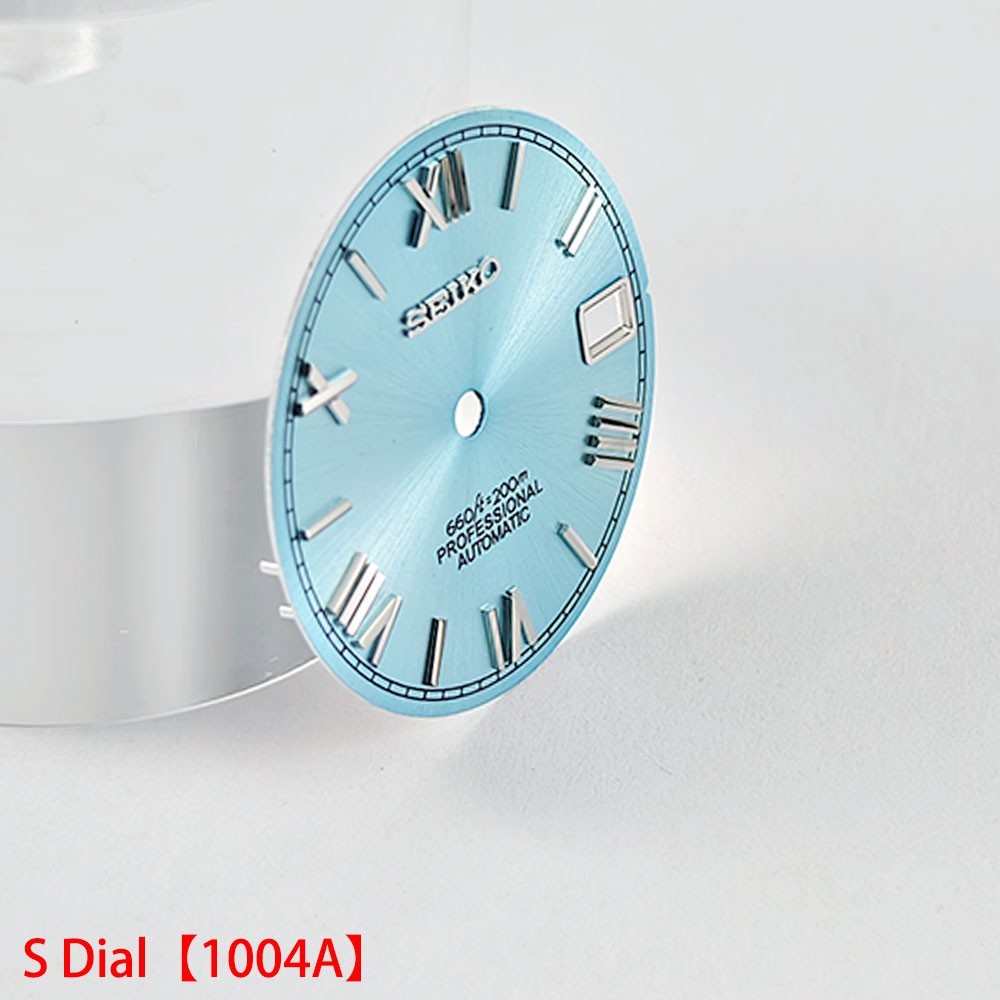 For Seiko 28.5mm Watch Dial No Luminous Fit NH35 NH36 Movement Watches Faces