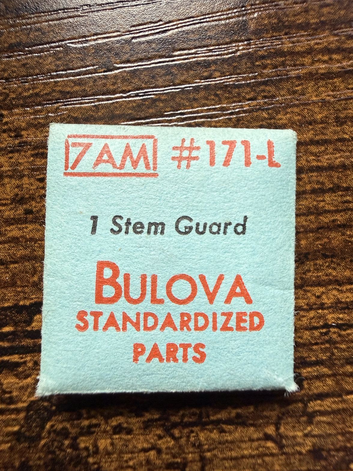 Bulova 7AM #171-L Stem Guard NOS Genuine Vintage Watch Part