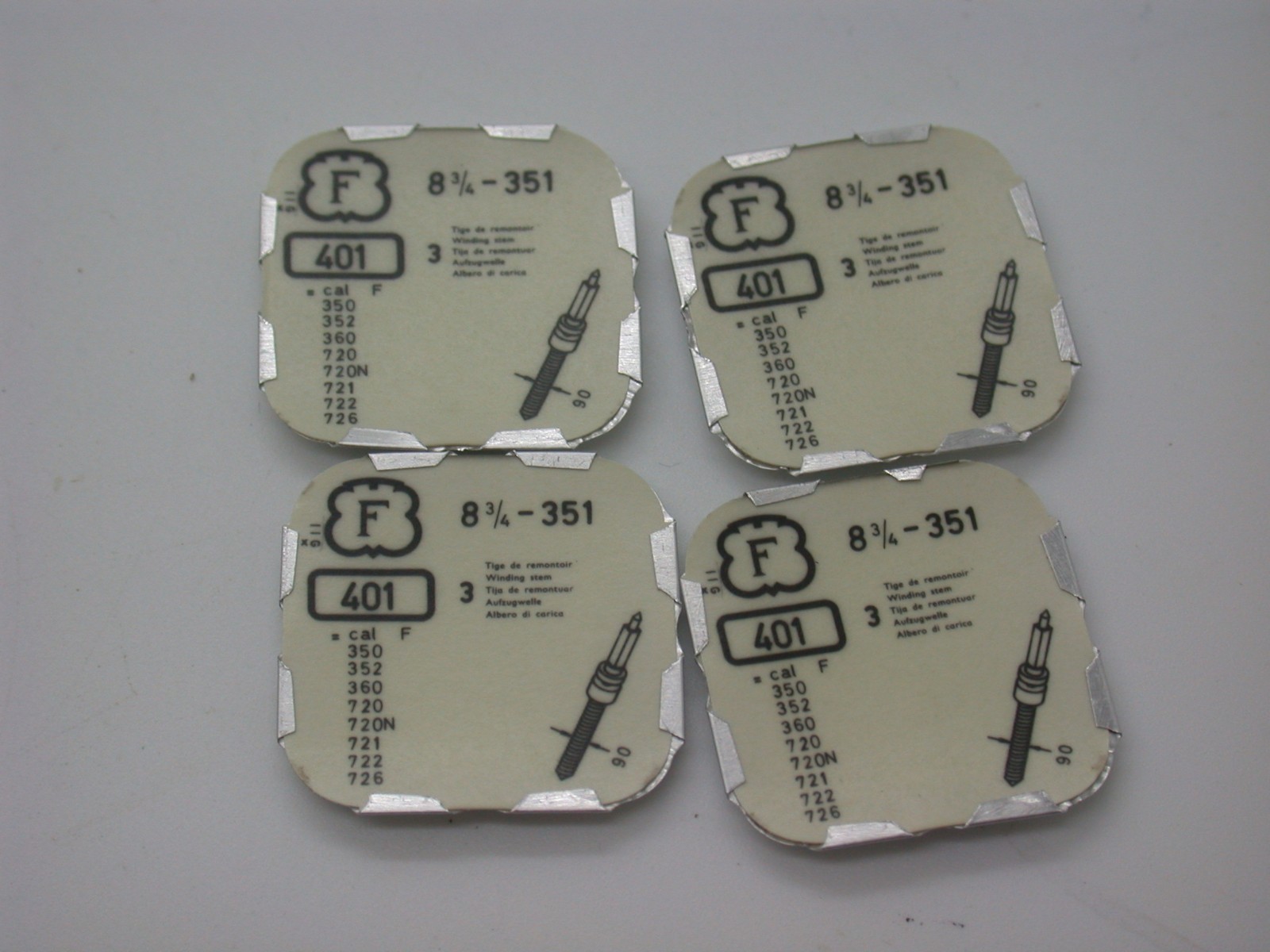 F Winding Stem Part #401 Calibre 21N – 4062 Genuine Watch Repairs Part Stems