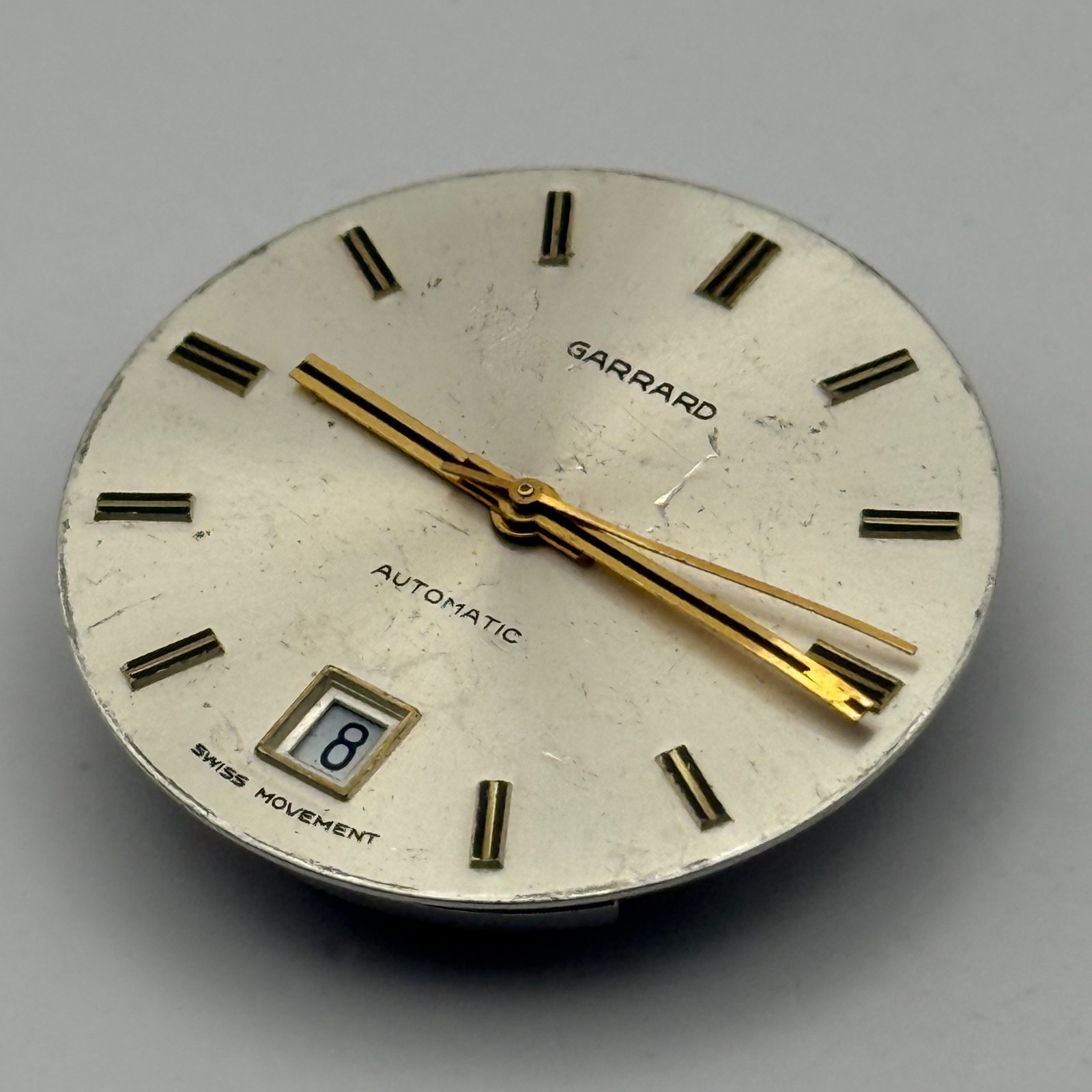 MSR S76-28 Watch Movement Garrard Automatic Vintage Swiss Parts Repair 25.9mm