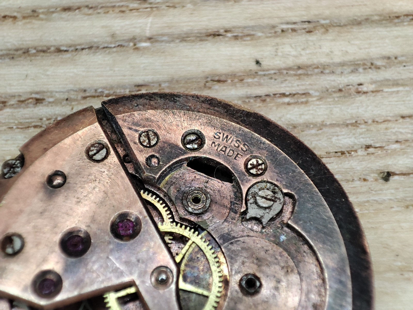 ej46 juillard Watch movement – 28.9 mm – for parts and spares