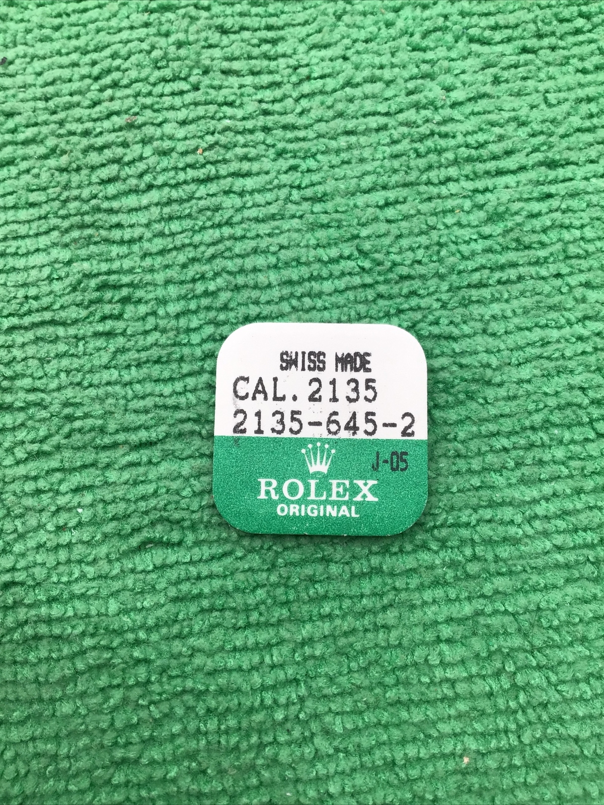 Rolex Caliber 2135 Genuine Parts