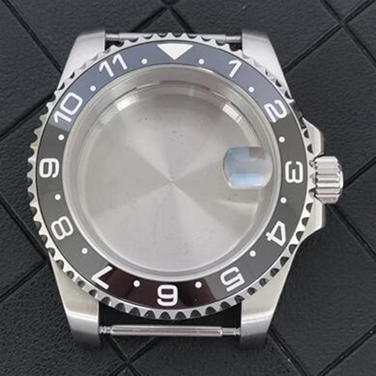 40MM Stainless Steel Case Sapphire Glass Watch Case for NH34 Automatic Movement