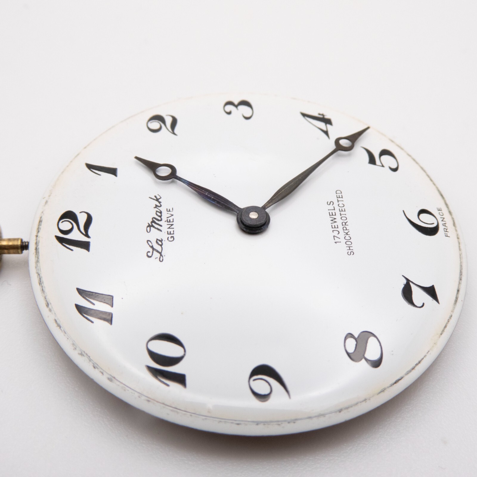 La Mark / Wakmann / Lorsa 238 17-Jewel Antique Pocket Watch Movement, Keeps Time