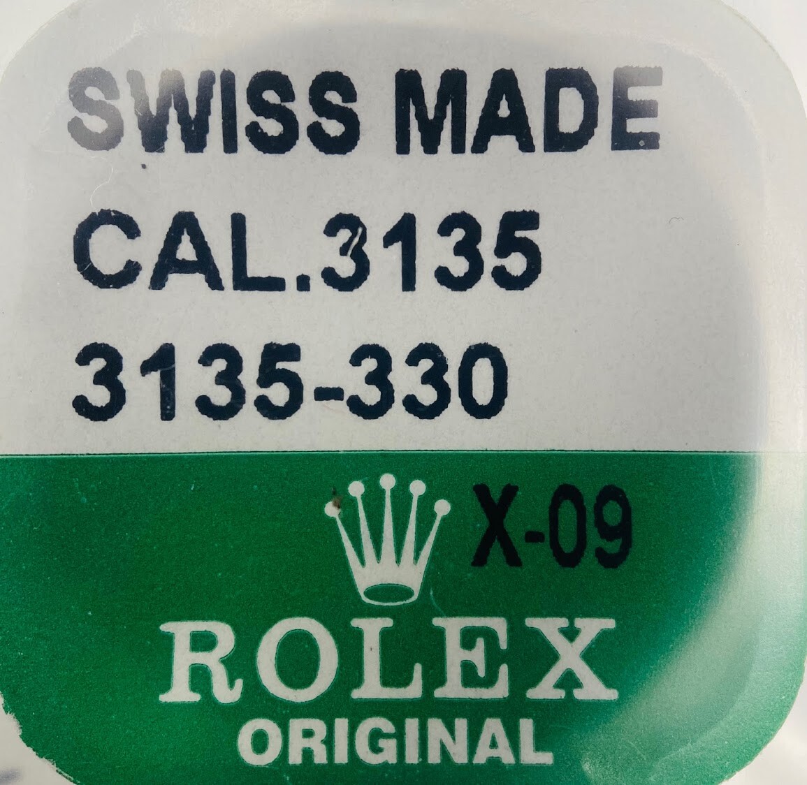 ROLEX FACTORY NEW SEALED GREAT WHEEL 3135 330