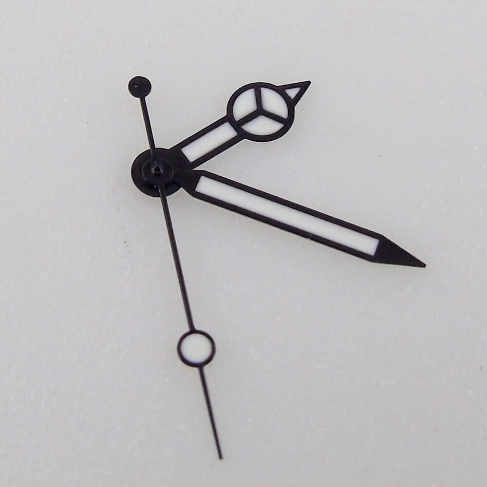 29mm Black Red Watch Dial Green Lume For NH35 NH36 ETA2824 PT5000 8215 Movement