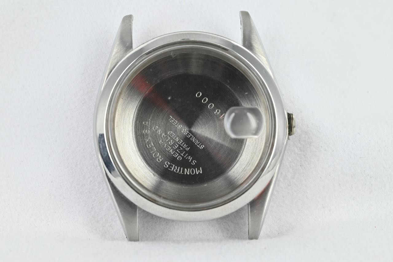 Rolex Datejust 36m Ref 16000 Complete Case, Glass, Bezel & Crown 1987