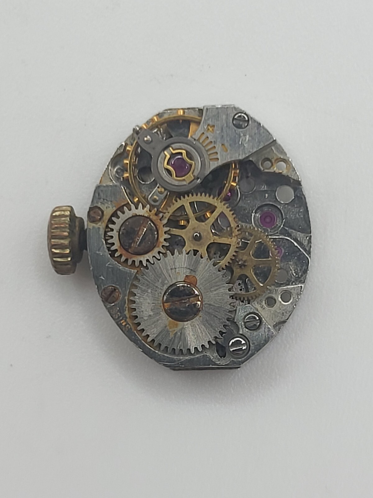 AS 1677 Manual Wind Watch Movement No Dial Missing Parts For Repair/Parts/Spares