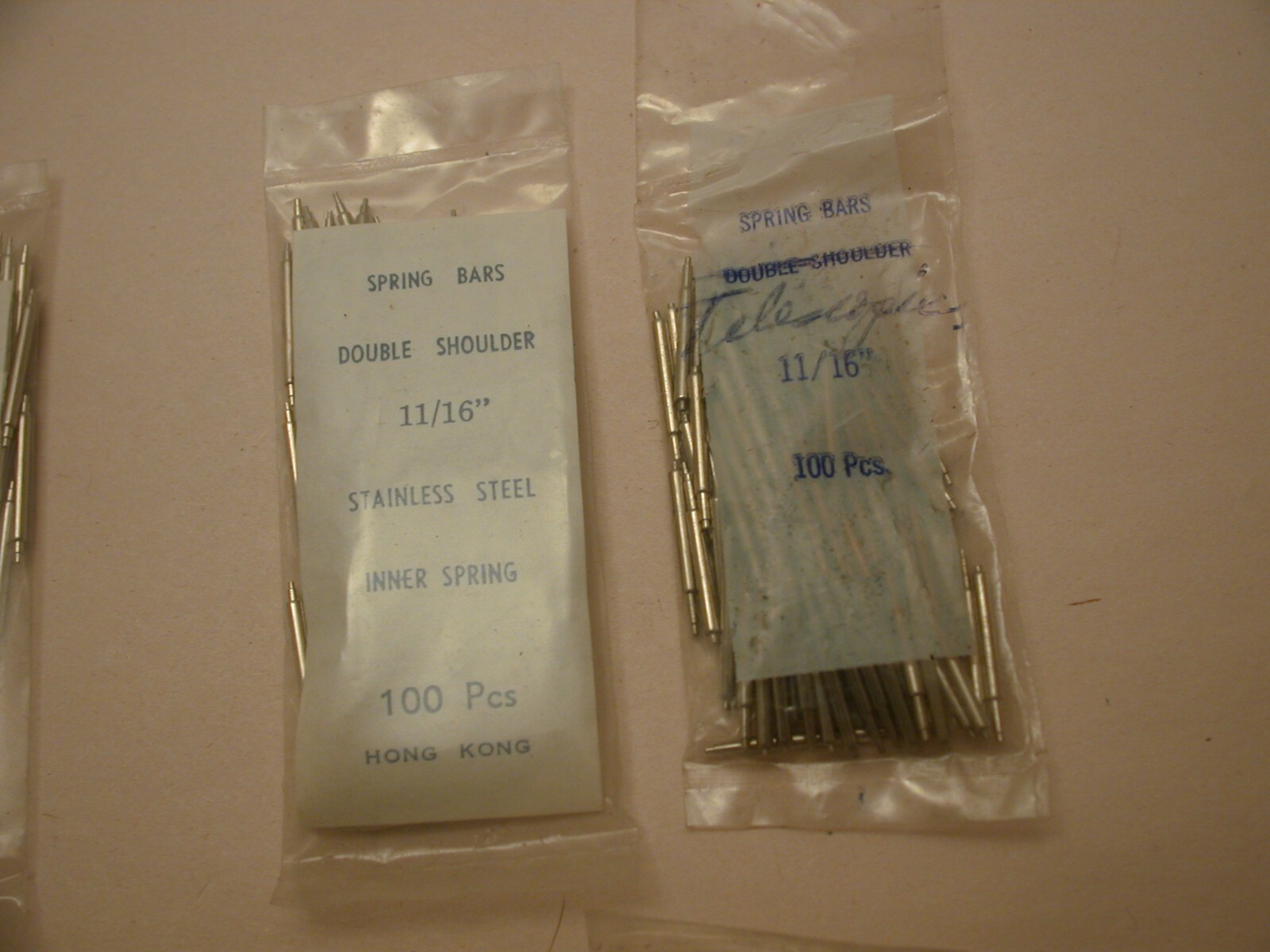 BIN4 – N.O.S. double shoulder wrist watch spring bars