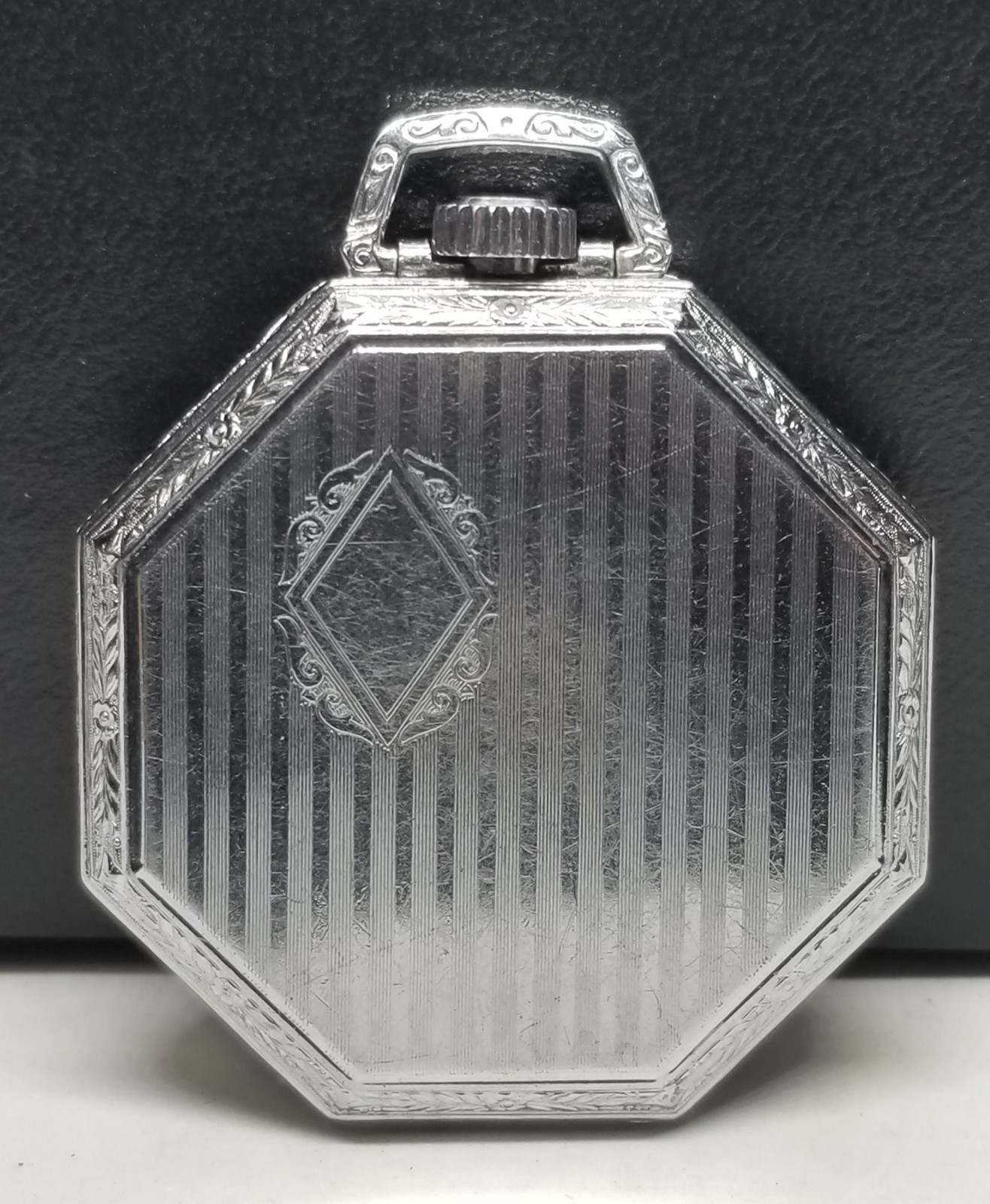 FAPW681 Star W.C. Co. 38mm Aluminum Pocket Watch Case Only, No Movement.