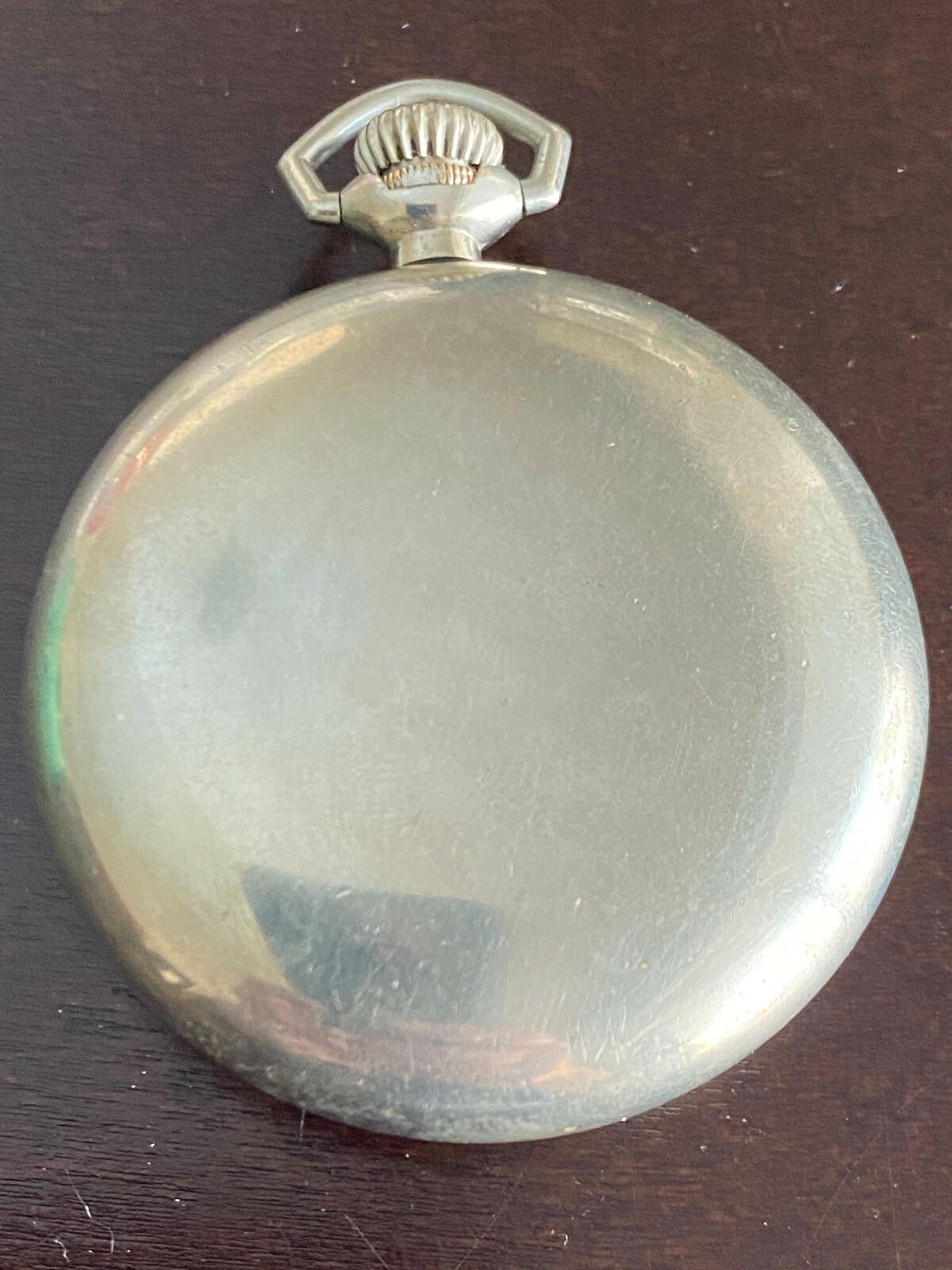 VINTAGE 18S OPEN FACE, SWING OUT POCKET WATCH CASE ONLY. LEVER SET , TRADEMARK