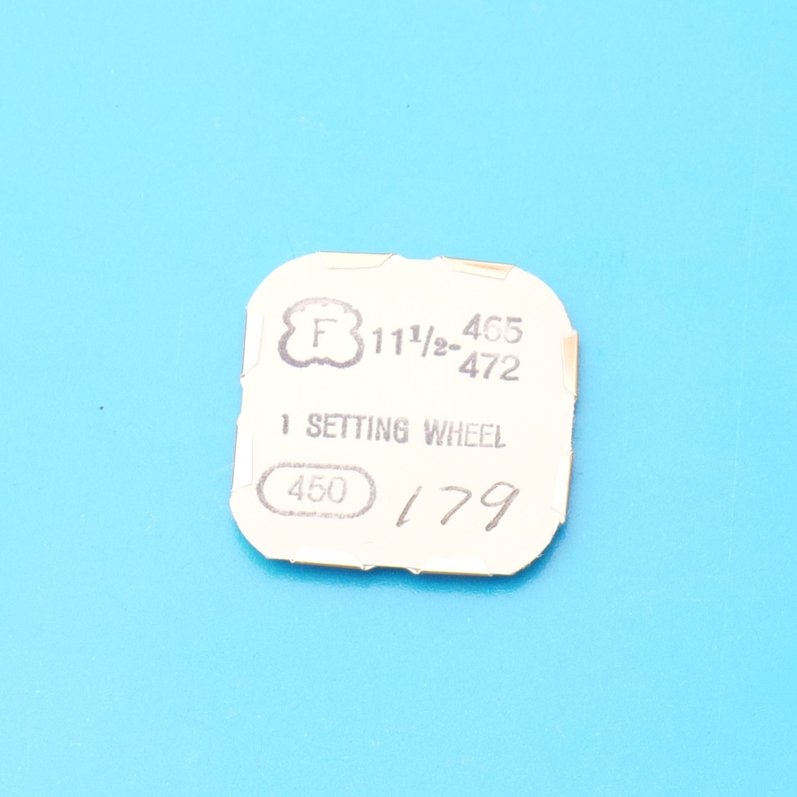 Felsa 455, 465, 472 Watch Setting Wheel Bestfit Part 450/179 Watchmakers (SETW)