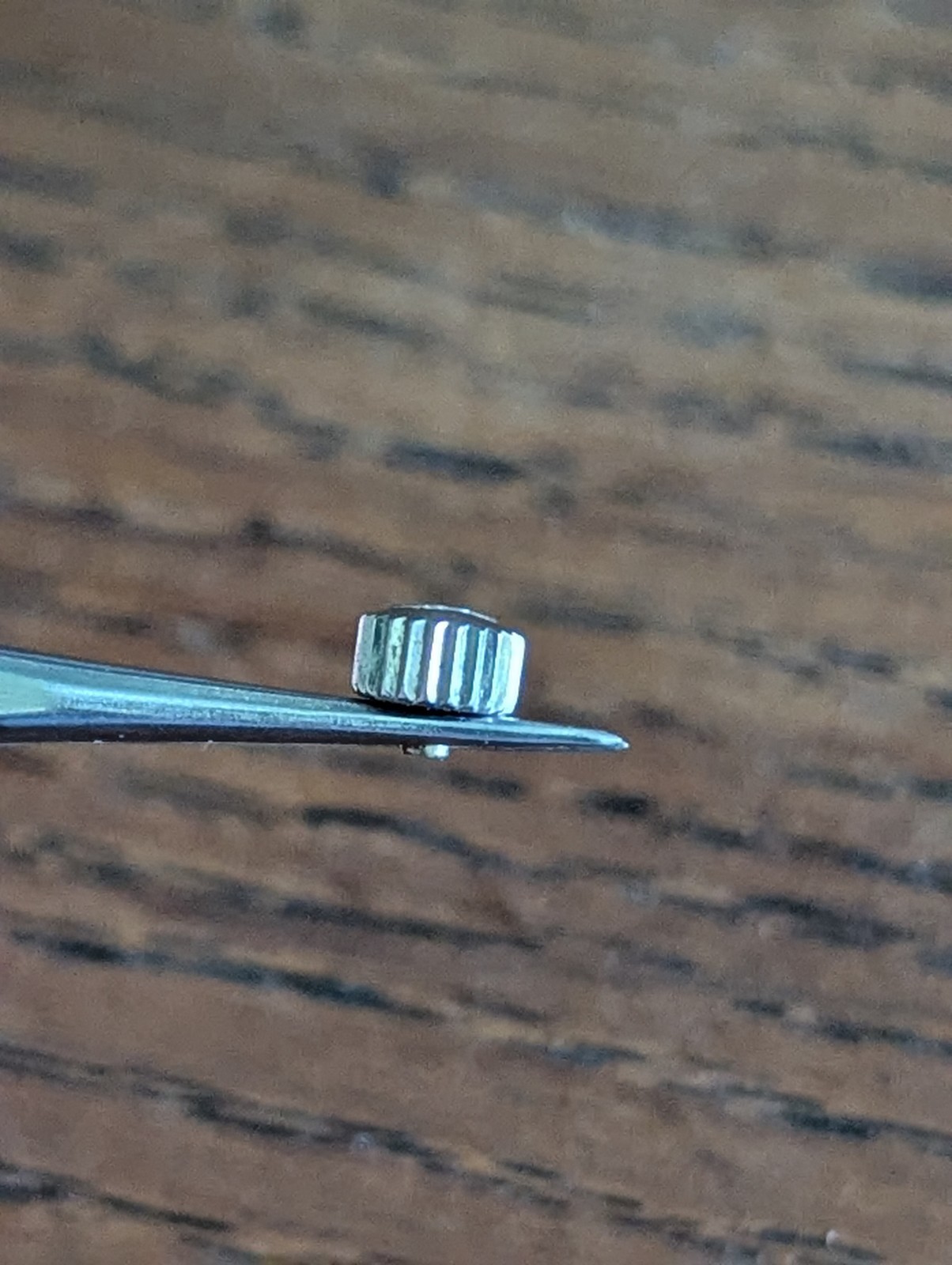1960s IWC Fish Crown, Steel, 5mm X 3mm, Good Condition, Tap 10 #S606