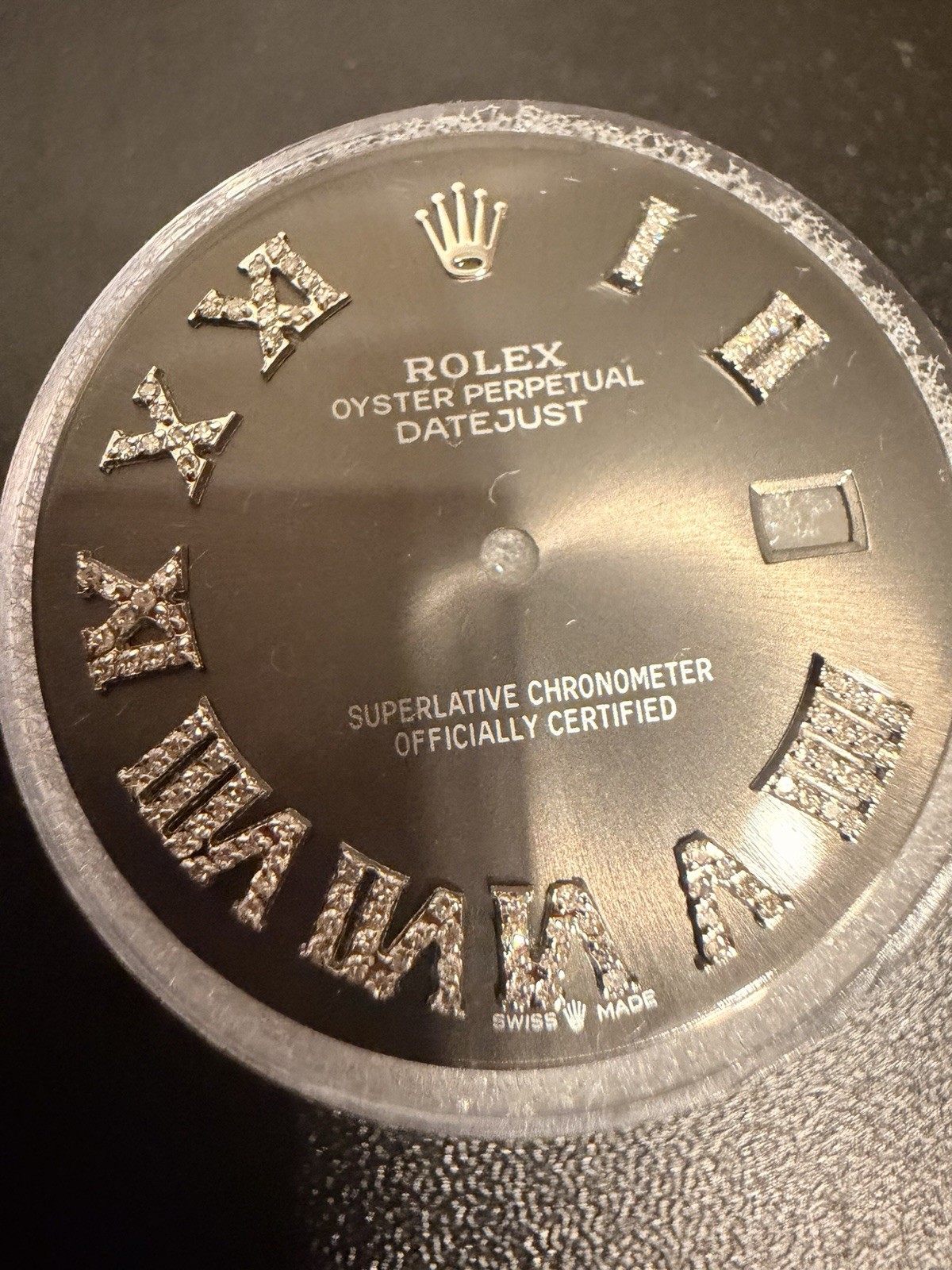 Rolex Datejust II 41mm Custom Roman Diamond Dial For Ref 116300 & 116334