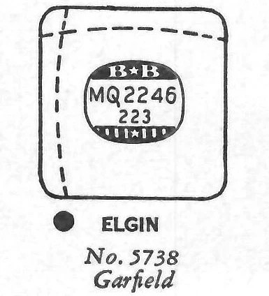 ELGIN : MULTIPLE MODELS – Square w/Radius Corners 22.4mm x 22.3mm