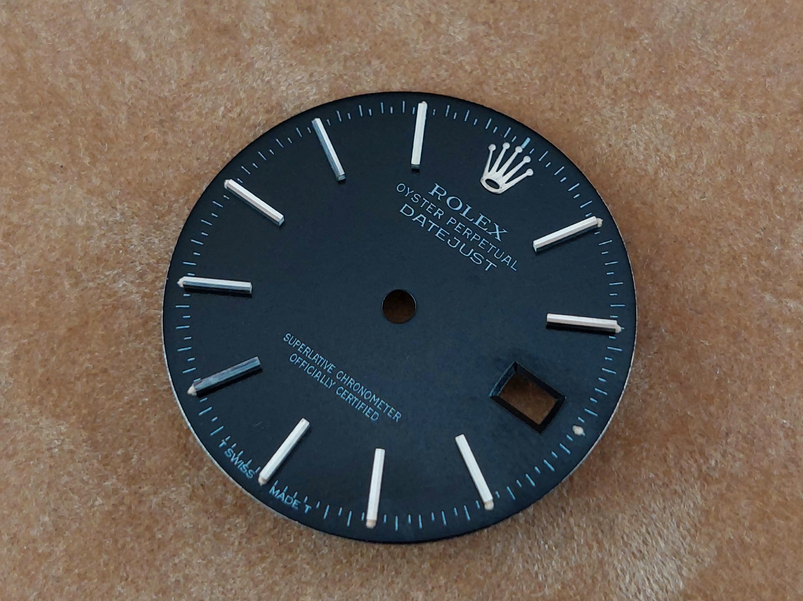 Vintage ROLEX Oyster Perpetual Datejust DIAL for 16000 Series w/ Caliber 3135