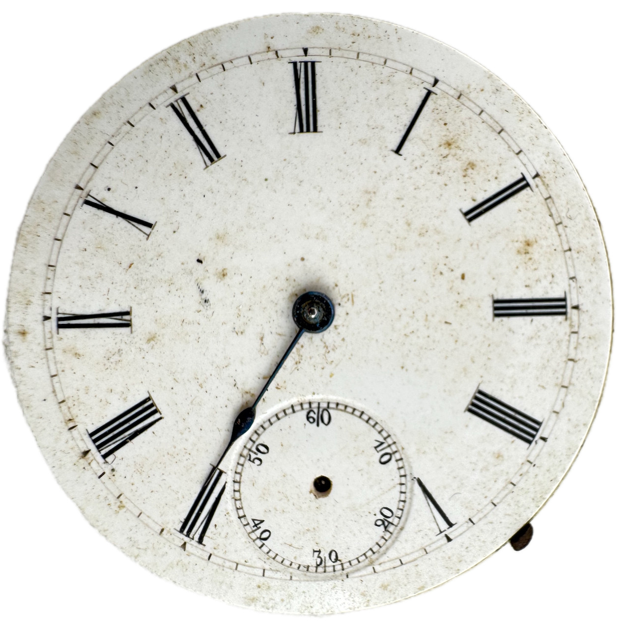 Antique 36mm Bell Neal Mechanical Hunter Pocket Watch Movement Agassiz Swiss