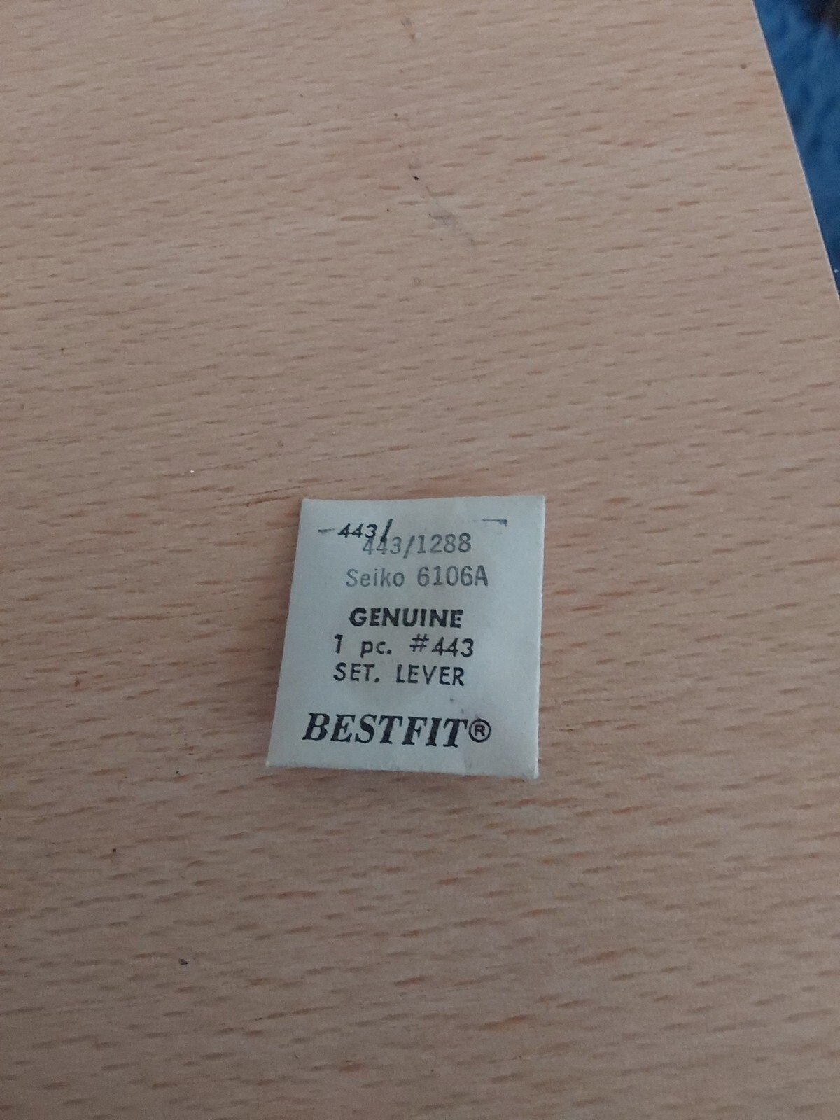 Seiko 6106A Setting Lever Part #443