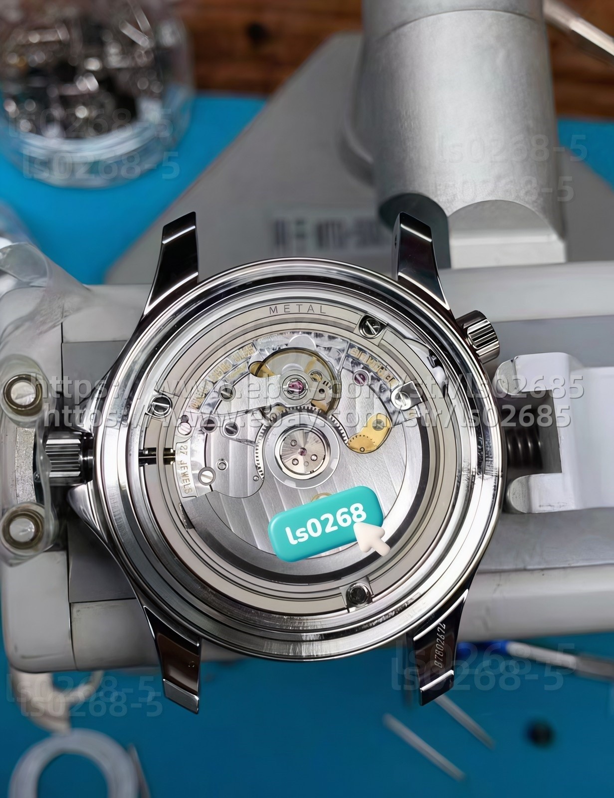 DIY watch steel case kit, suitable for 2824/2892 movements