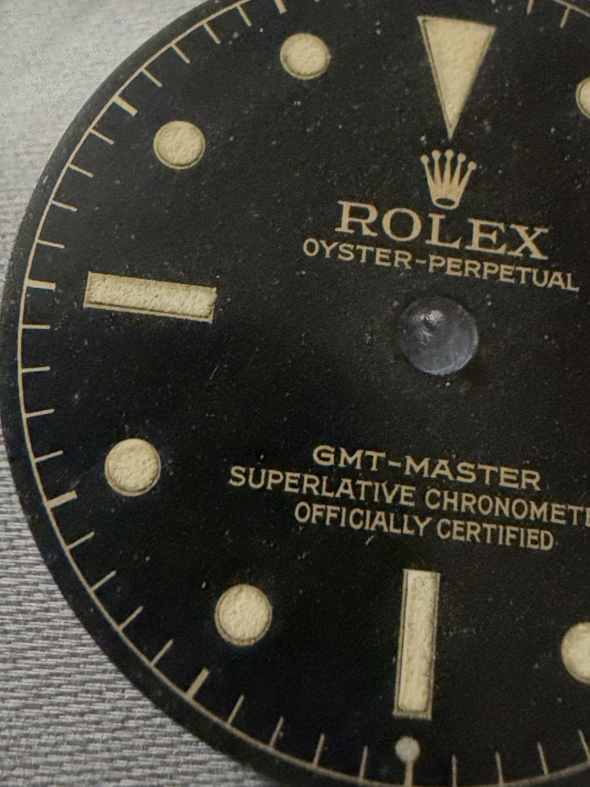 rolex 1675 gmt master Exclamation Dial 1961-1962 Super Rare