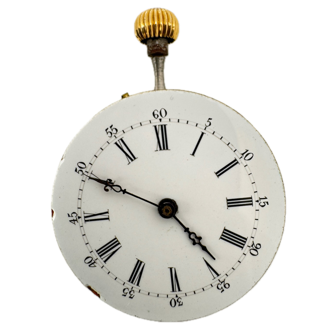 Antique 28.5mm Unbranded High Grade Cylinder Escapement Pocket Watch Movement