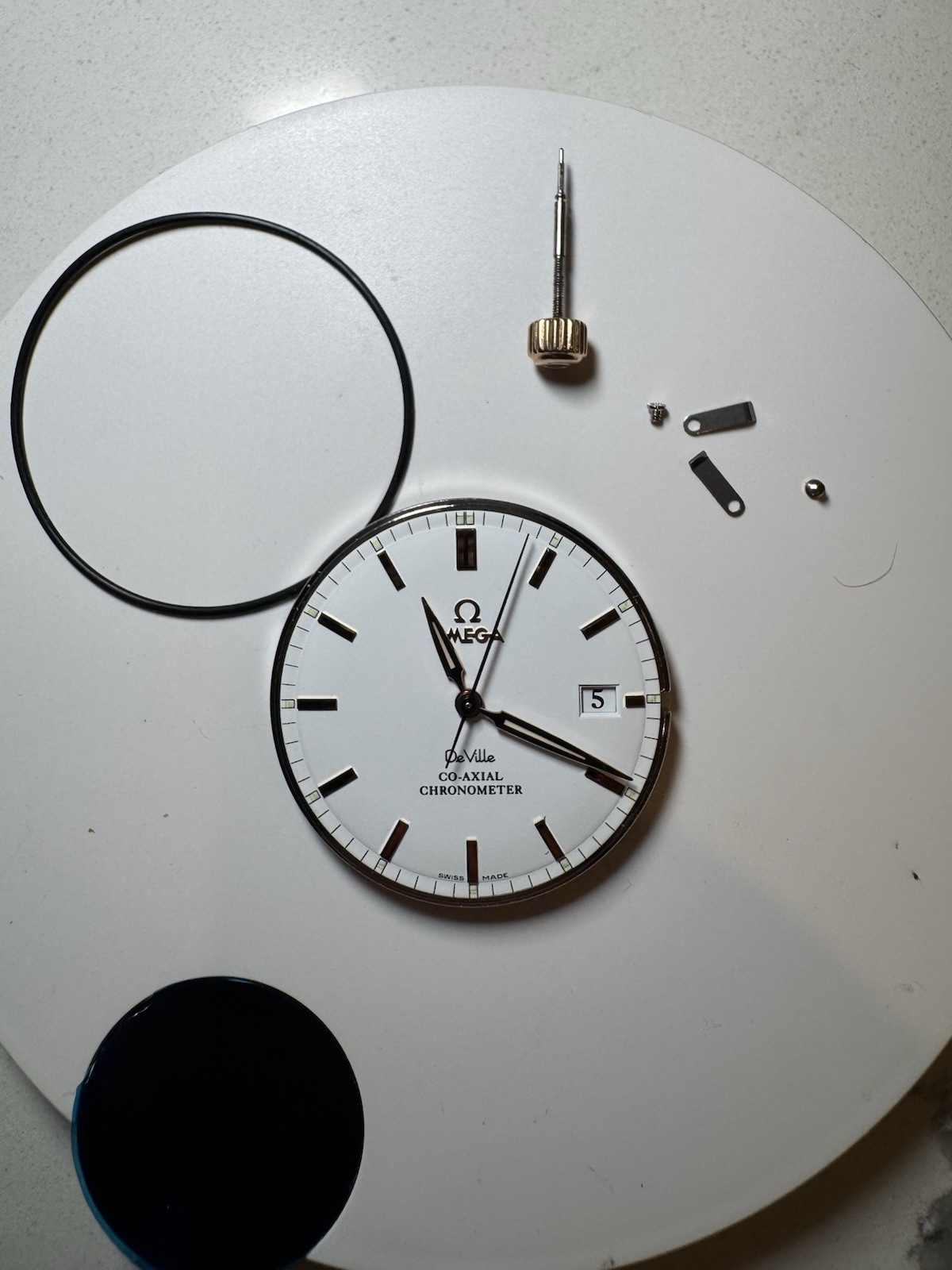 Omega De Ville Co-Axial Chronometer Cal. 2500 – Movement & Dial – Parts/Repair