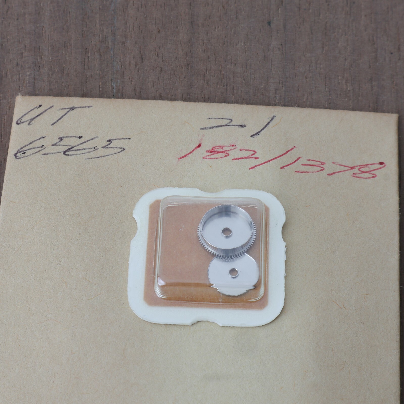 NOS UT Unitas 6565 Barrrel + Cover Watch Part New Old Stock (C17D29)