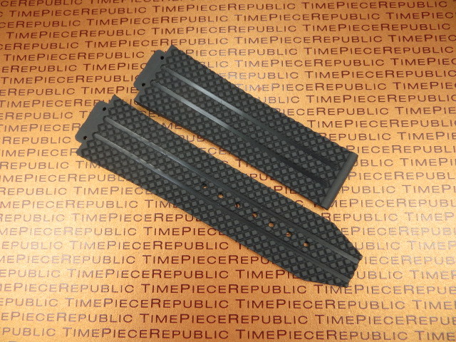 Deployment Rubber Strap Watch Band HUBLOT Big Bang Medium Case for 22mm Buckle B
