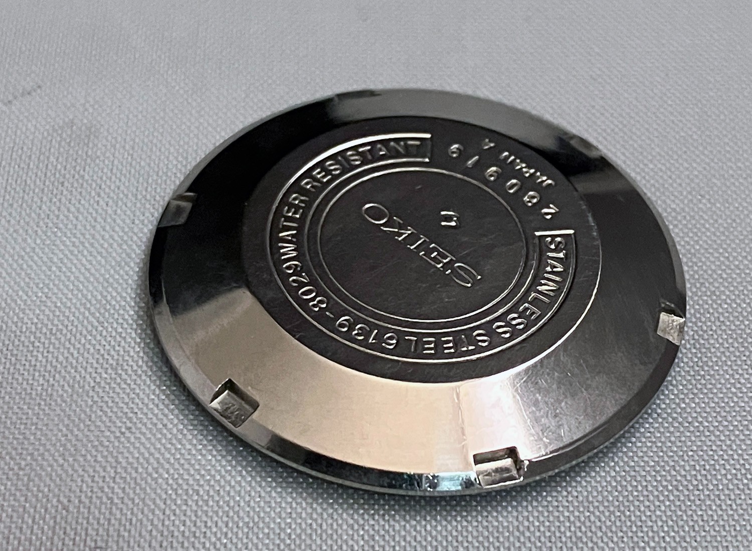 Seiko 6139-8029 Rally Screw-on Case Back 1972