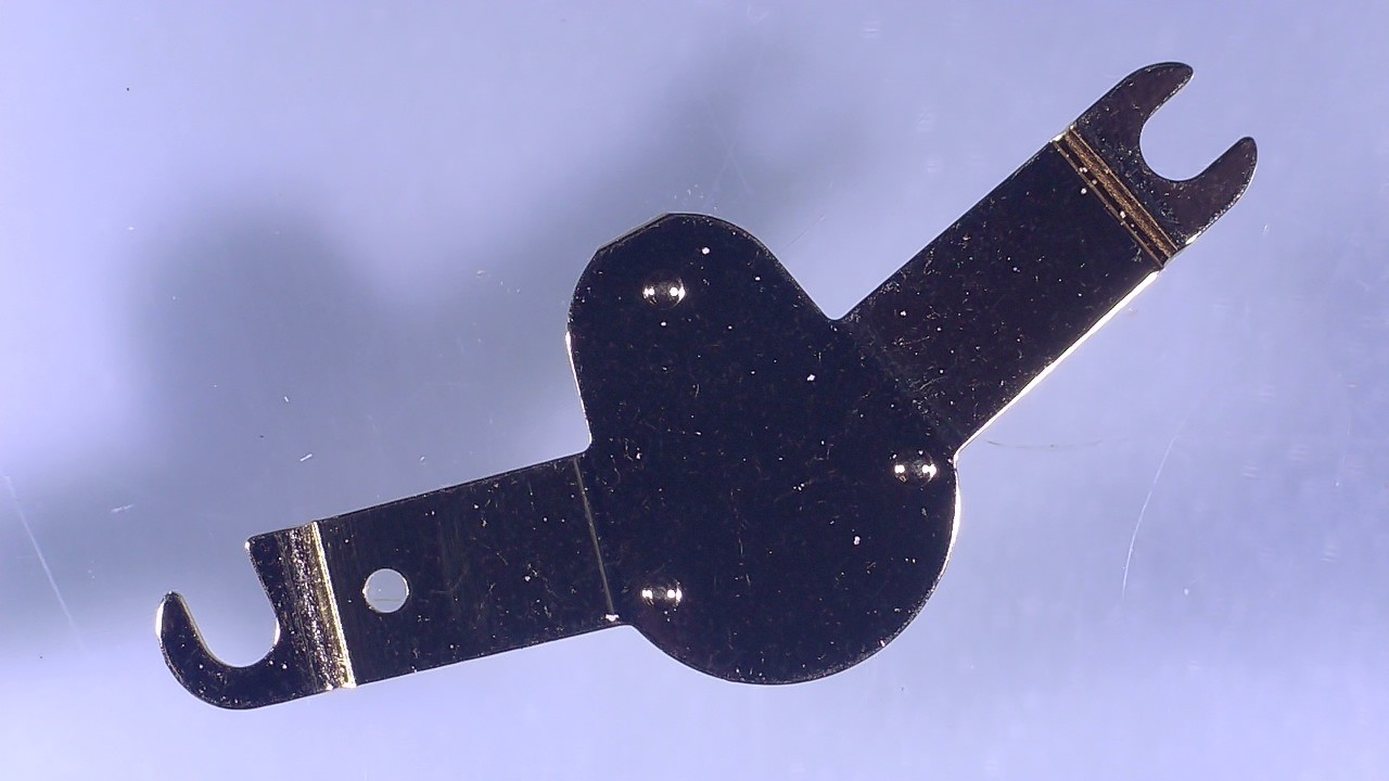 Gold Metal Watch Strap For ESA 251.251 Part 4400