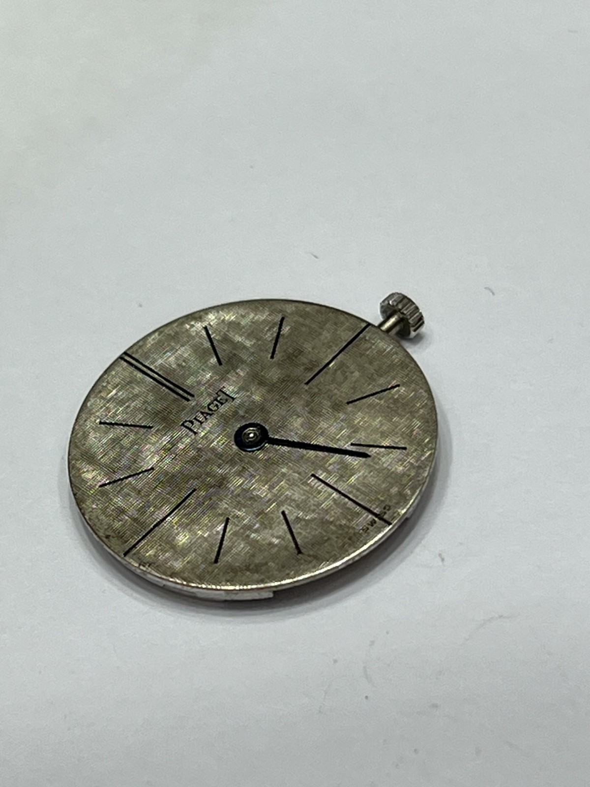 Piaget Manual Cal.9P Dial & Movement & Crown Swiss Made Ultra Thing Running