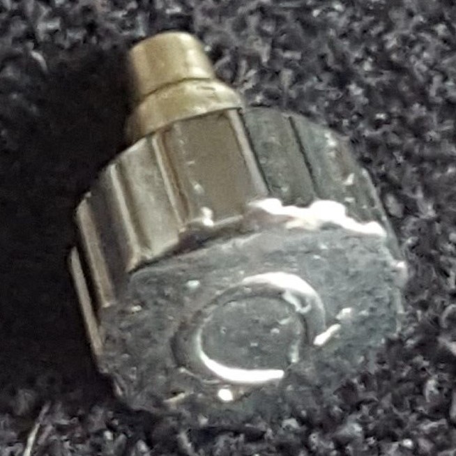 Omega Screw Down Crown, Steel, Threaded Part Number 42093