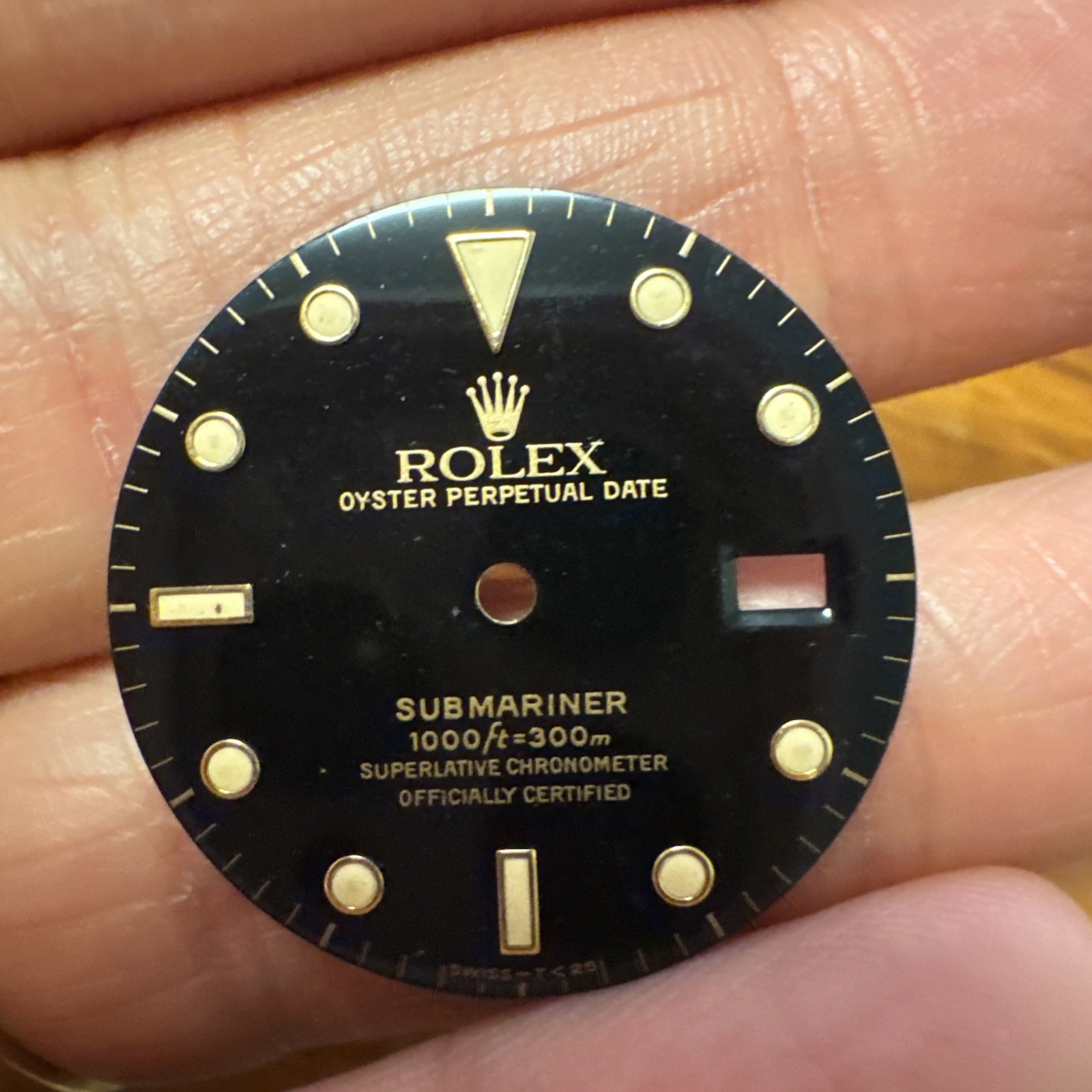 Original Rare Rolex Oyster Submariner 16618 16613 dial excellent condition (S5)