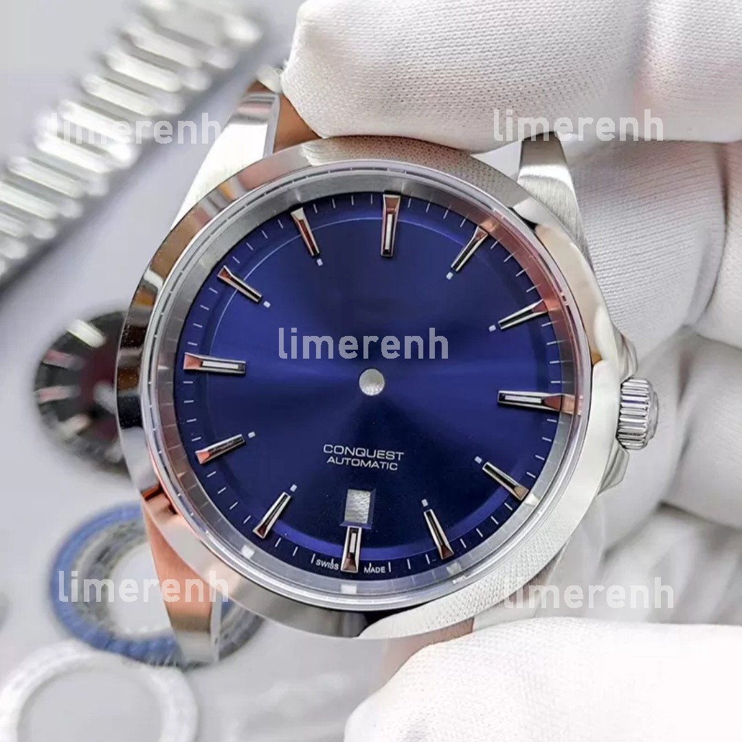 41mm stainless steel kit + dial + hands + watch strap For 2824/2892