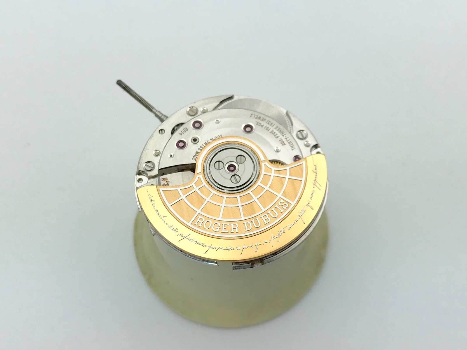 PARTING OUT Roger Dubuis 33 Jewel Auto Movement Cal RD14 PLEASE READ DESCRIPTION