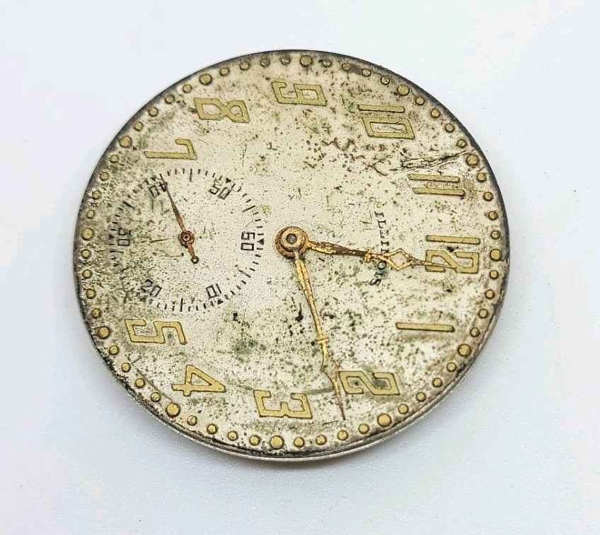 1922 Illinois Model 3 Grade 405 17J 12s Pocket Watch Movement For Repair