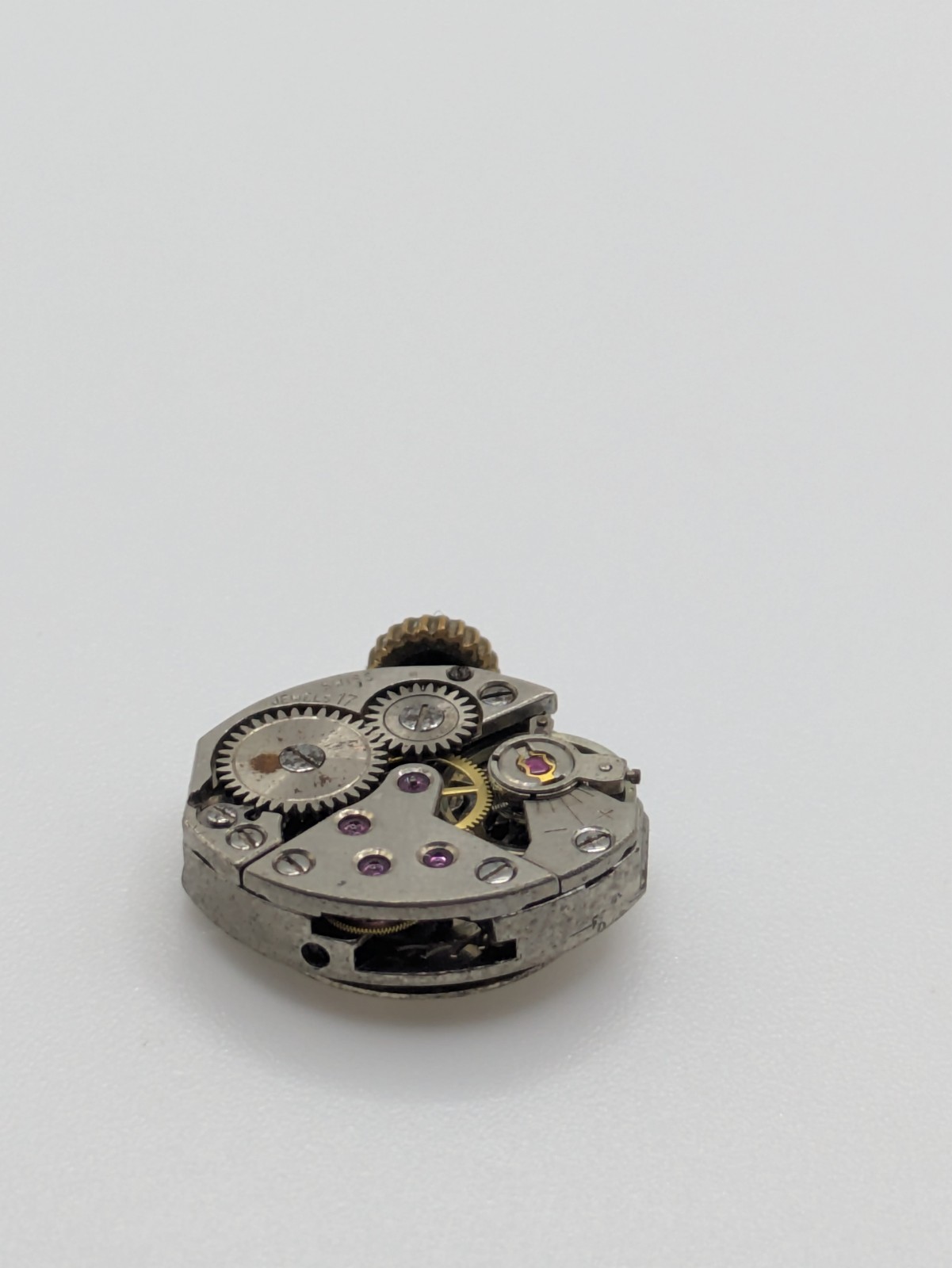 FEF 6620 Avia Manual Wind Watch Movement 17 Jewels Swiss 15.8mm Untested