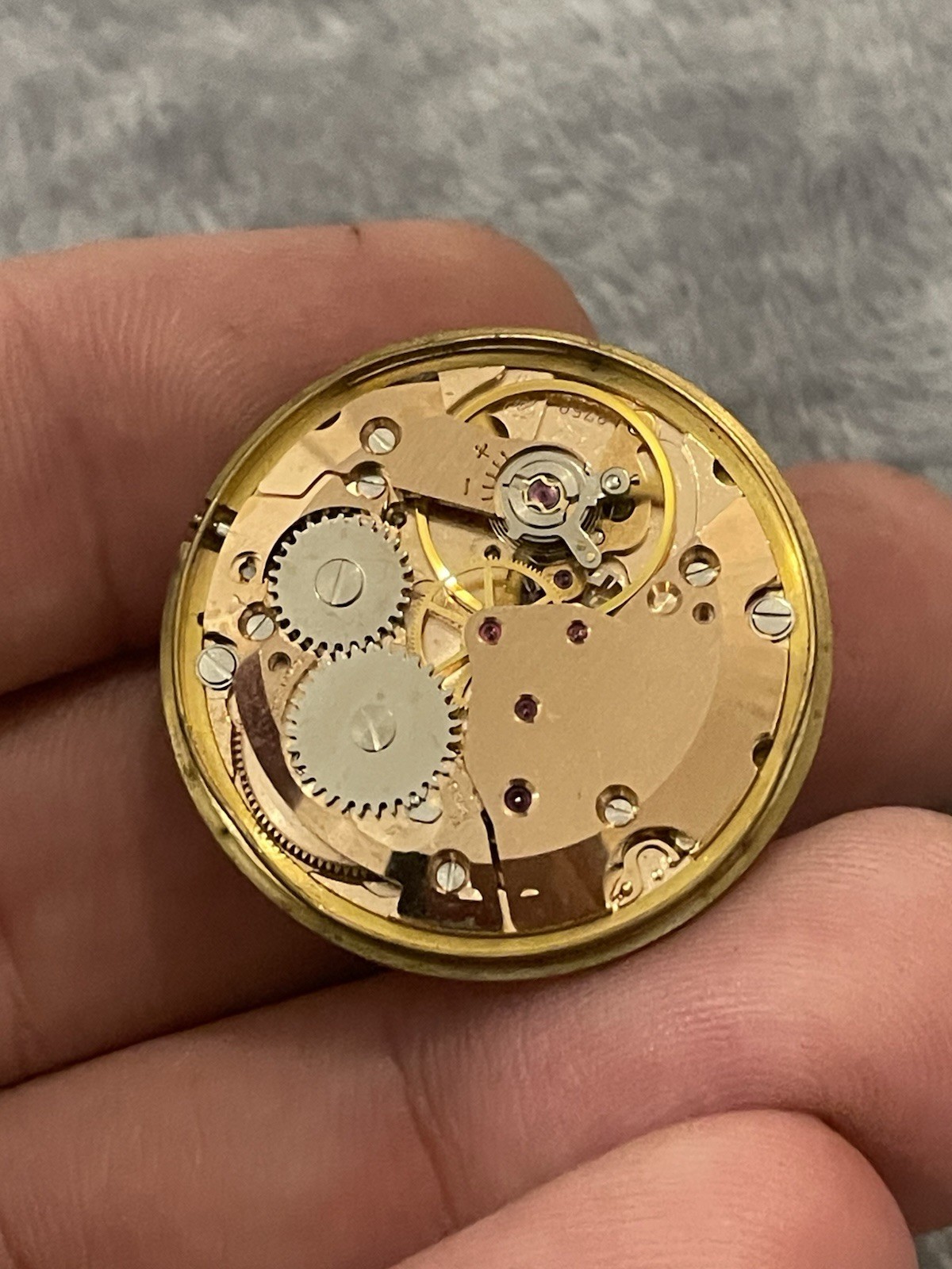 VINTAGE GARRARD MECHANICAL WATCH MOVEMENTS X 2 NICE EXAMPLES FREEPOST UK