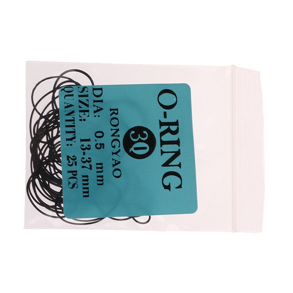 1 Bag Watch O-Ring Rubber Watch Back Cover Gaskets Repair Tool For Watchmaker s