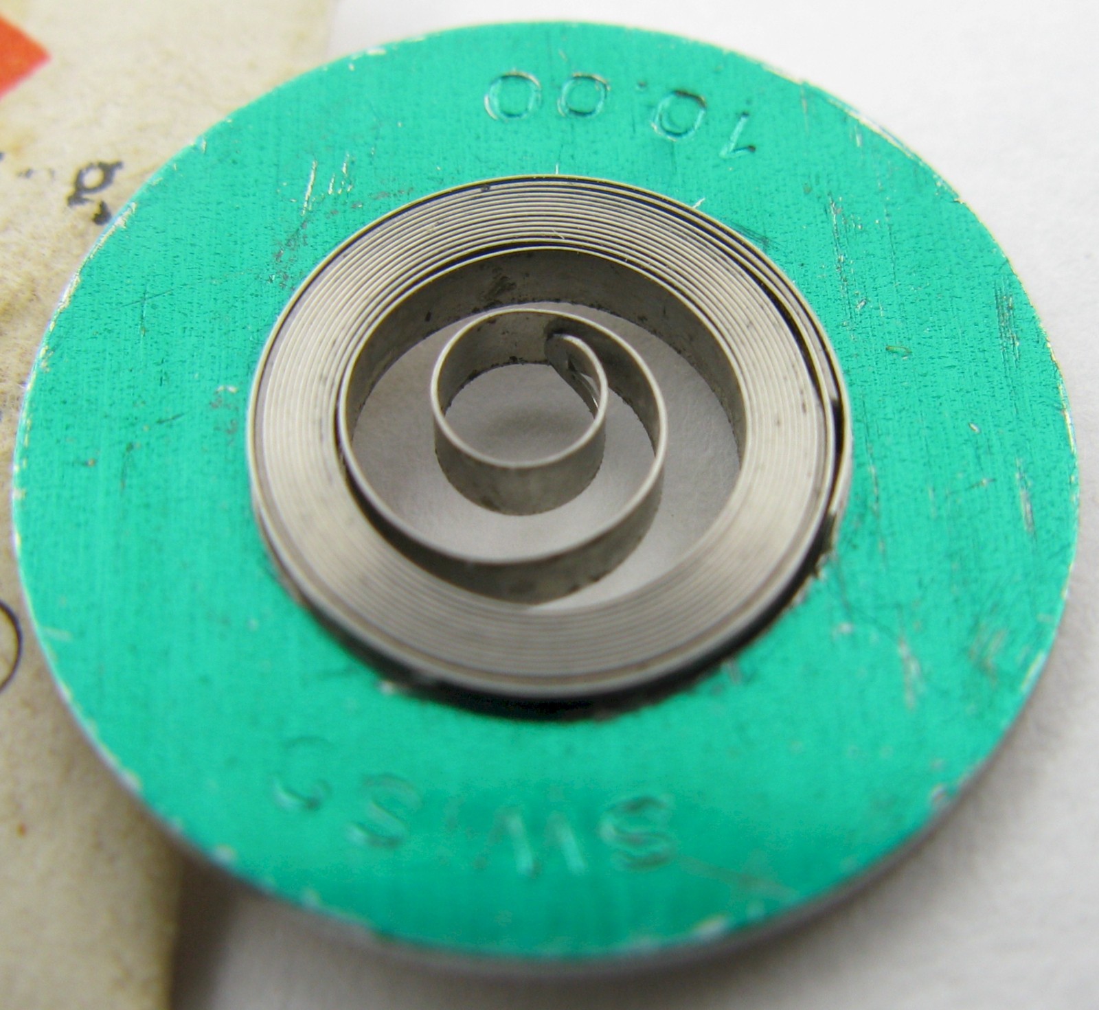 Bulova Watch 11OZAC … automatic mainspring #771 * white alloy * 53AS