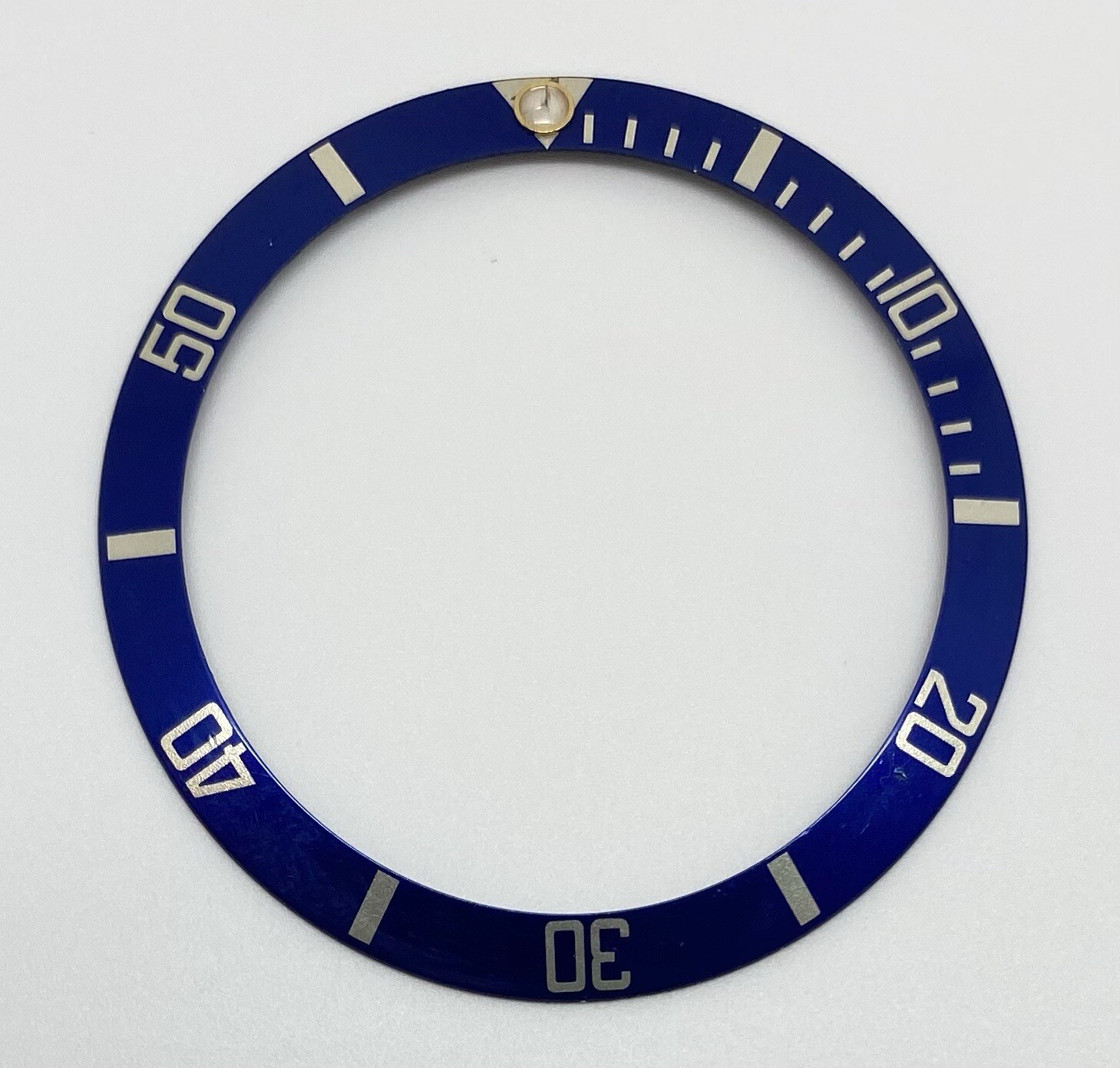 Authentic Rolex Submariner Date 16613 16803 16808 16818 Blue Watch Bezel Insert