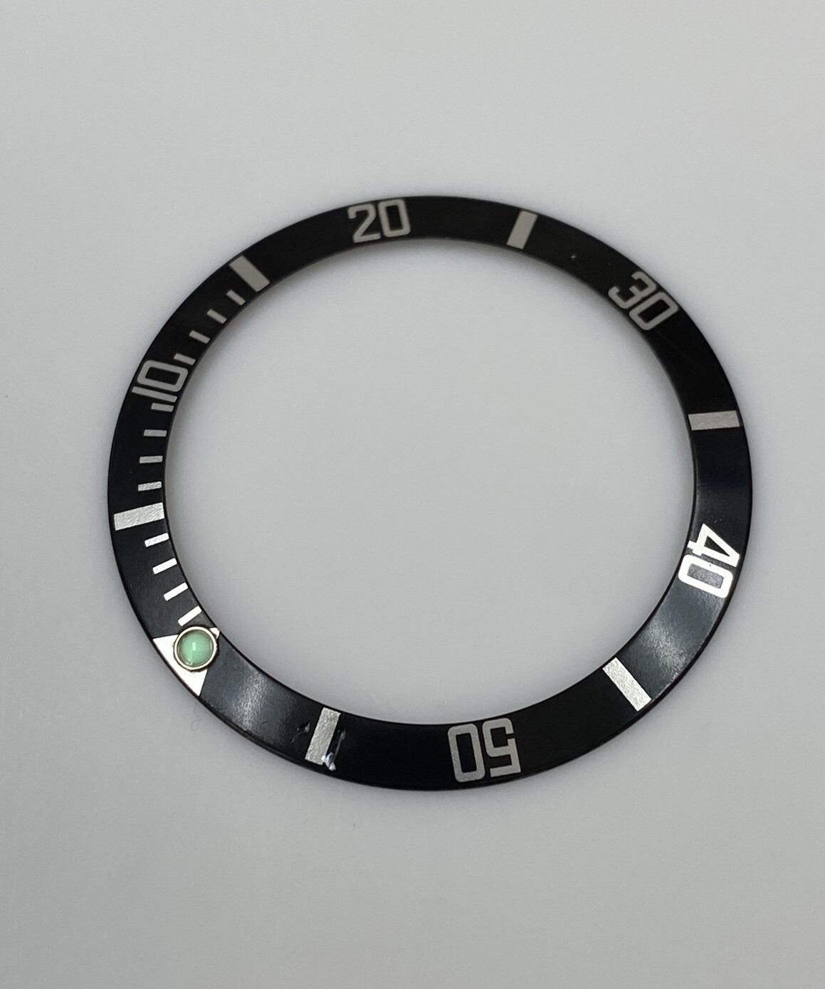 Genuine Rolex No Date Submariner 14060 14060M Black/White Bezel Insert