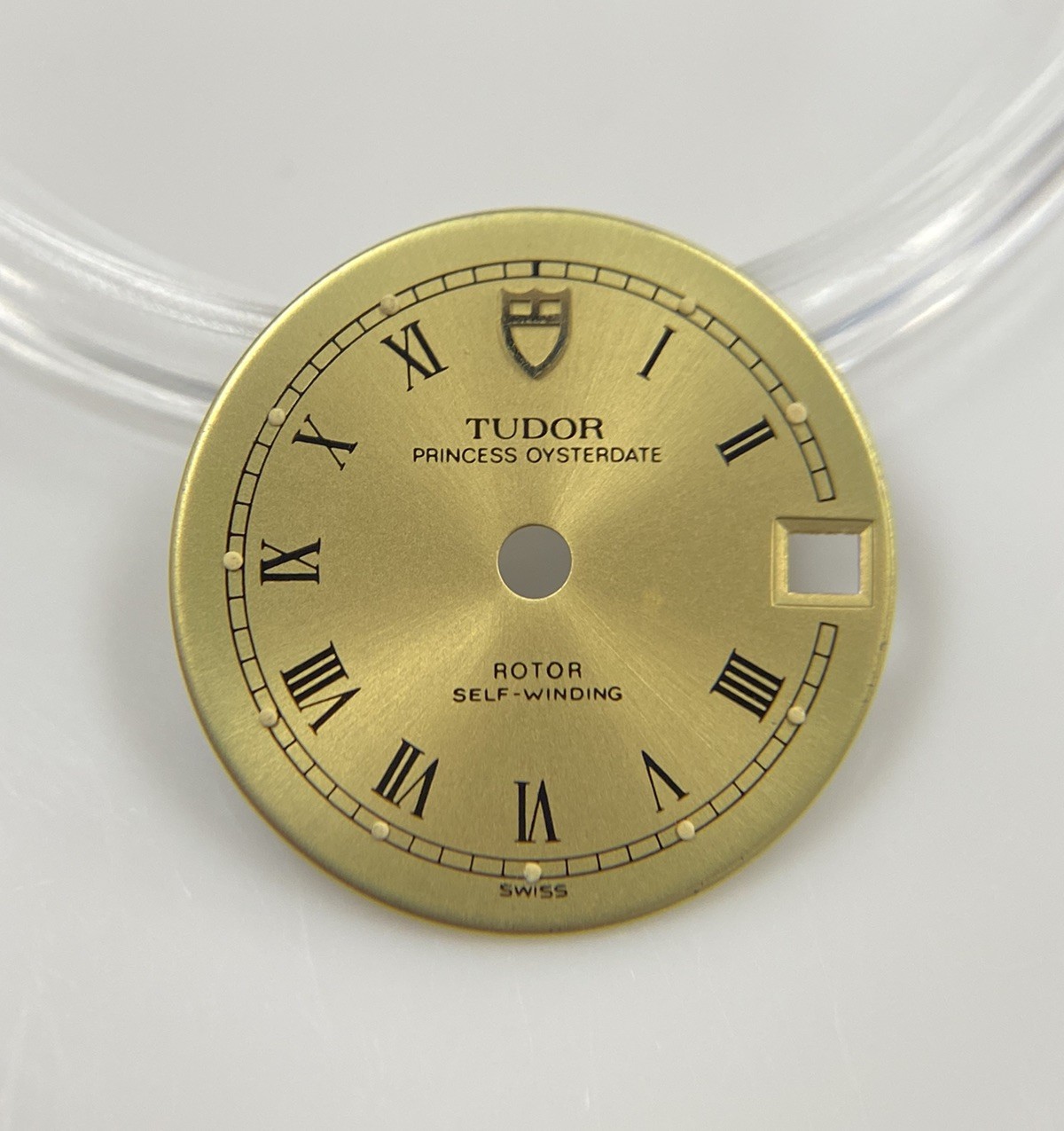 Genuine Tudor Prince Oysterdate Rotor Gold Ladies Cal. ETA 2651/2671 Roman Dial