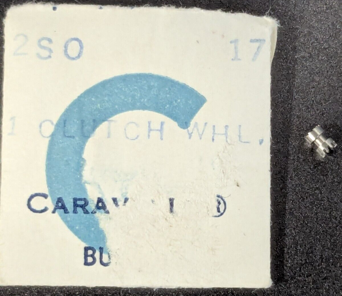 NOS NEW Genuine Bulova Caravelle Cal. 2SO Clutch Wheel – Vintage Watch Part #17